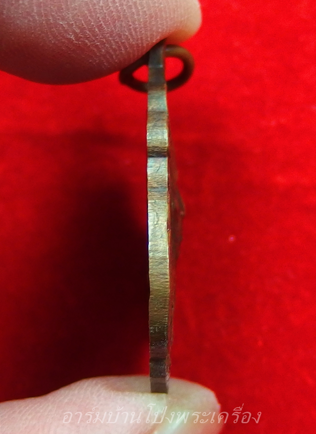 หลวงพ่อพวง วัดหนองหูช้าง รุ่นแรก ปี๑๙ เนื้อทองแดงรมดำ(องค์ที่4)