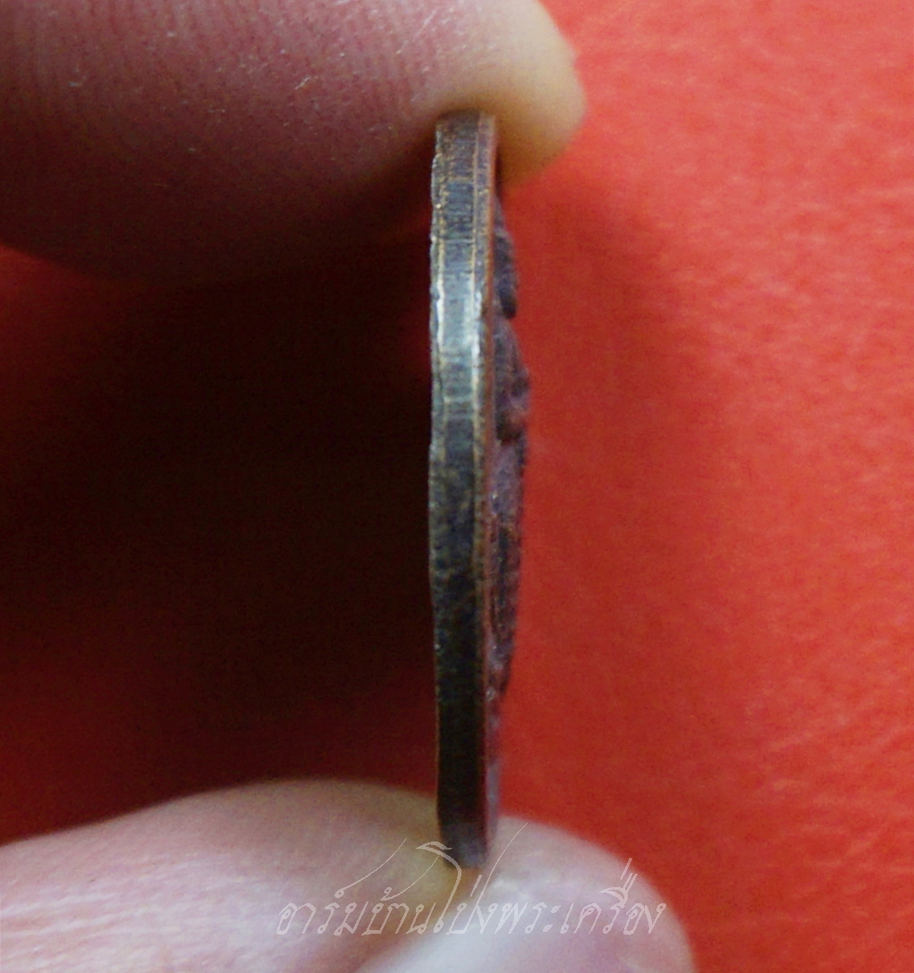 หลวงพ่อวิรัช วัดดีบอน ท้าวเวสสุวรรณ ตอกโค้ต เนื้อทองแดงรมดำ(องค์ที่3)