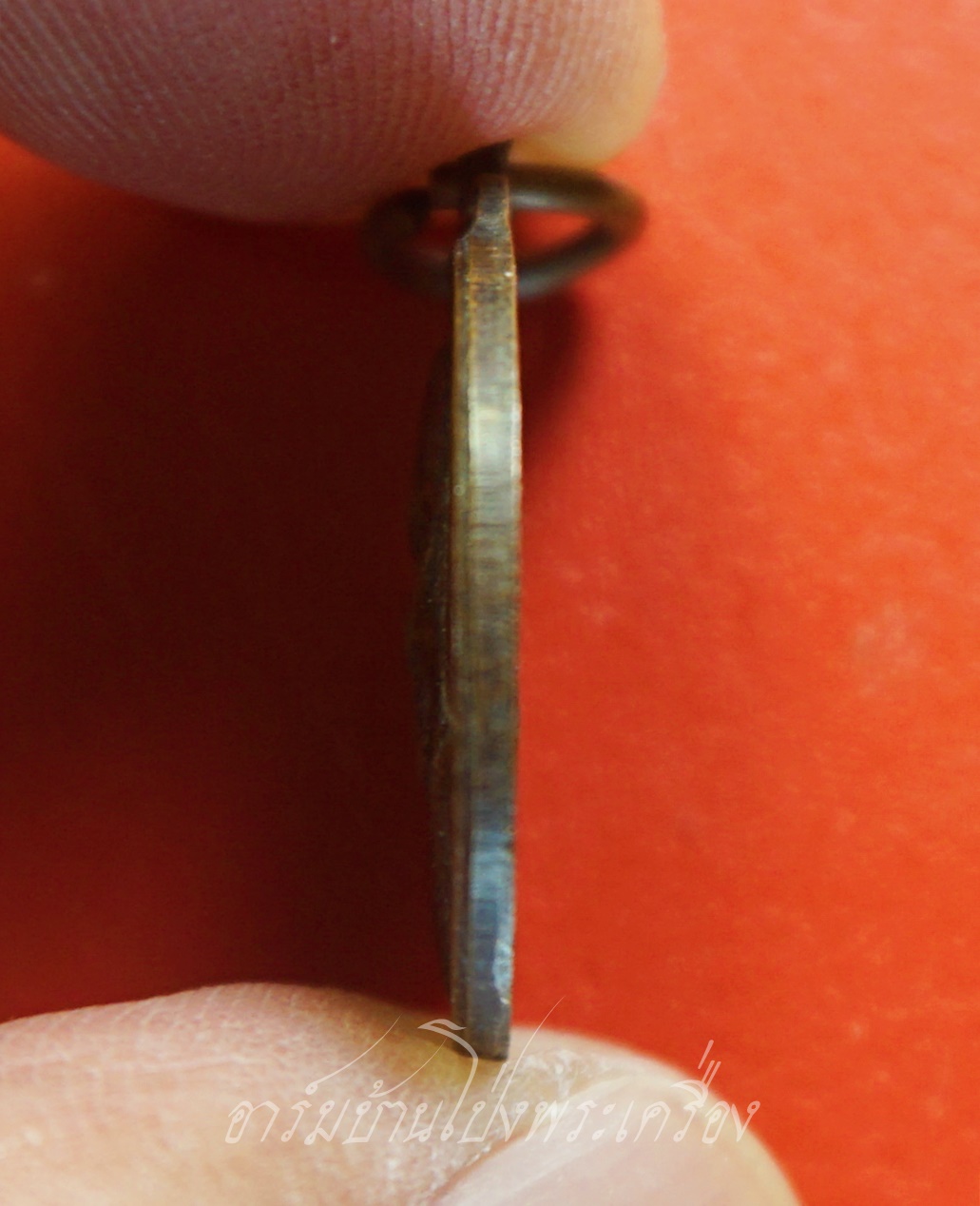 หลวงพ่อจำเนียร วัดถ้ำเสือ จ.กระบี่ เหรียญกลมเล็ก เนื้อทองแดง(องค์ที่1)