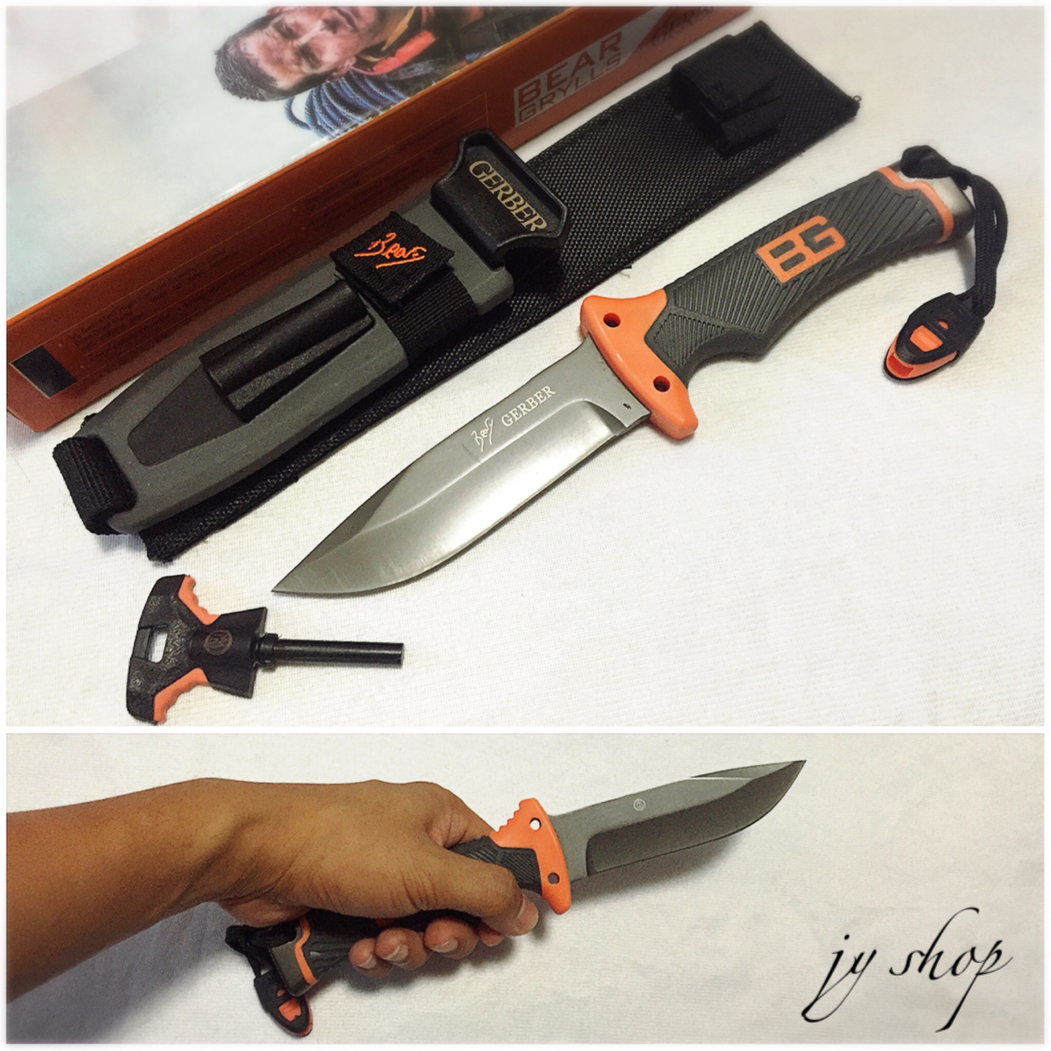 มีดเดินป่า มีดใบตาย Gerber Bear Grylls Ultimate Knife
