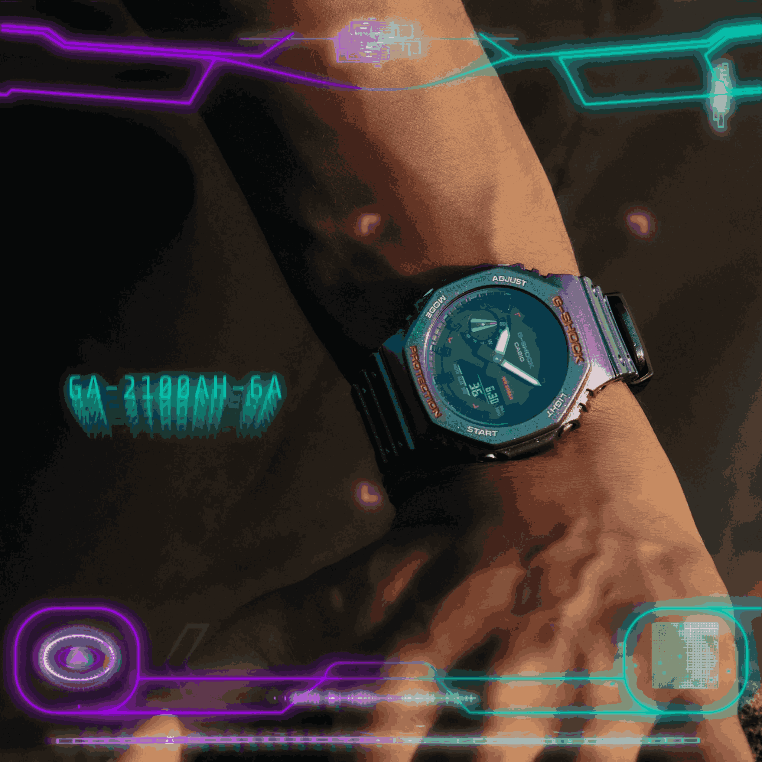 GA-2100AH-6A l Aim High Series l G-SHOCK