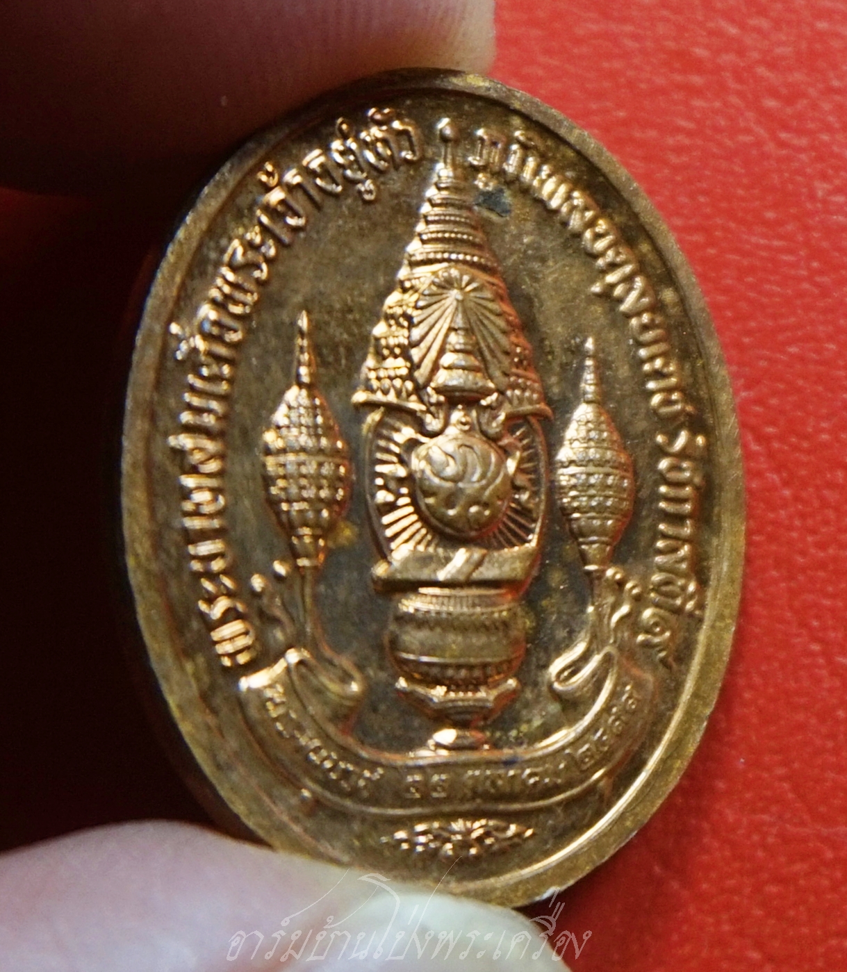 เหรียญทรงผนวช พลังแผ่นดิน ในหลวง ร.9 พร้อมเลี่ยม วาระ ร.9 ครบ7รอบ 84พรรษา ปี2554 ร.พ.ศิริราช(องค์ที่3)