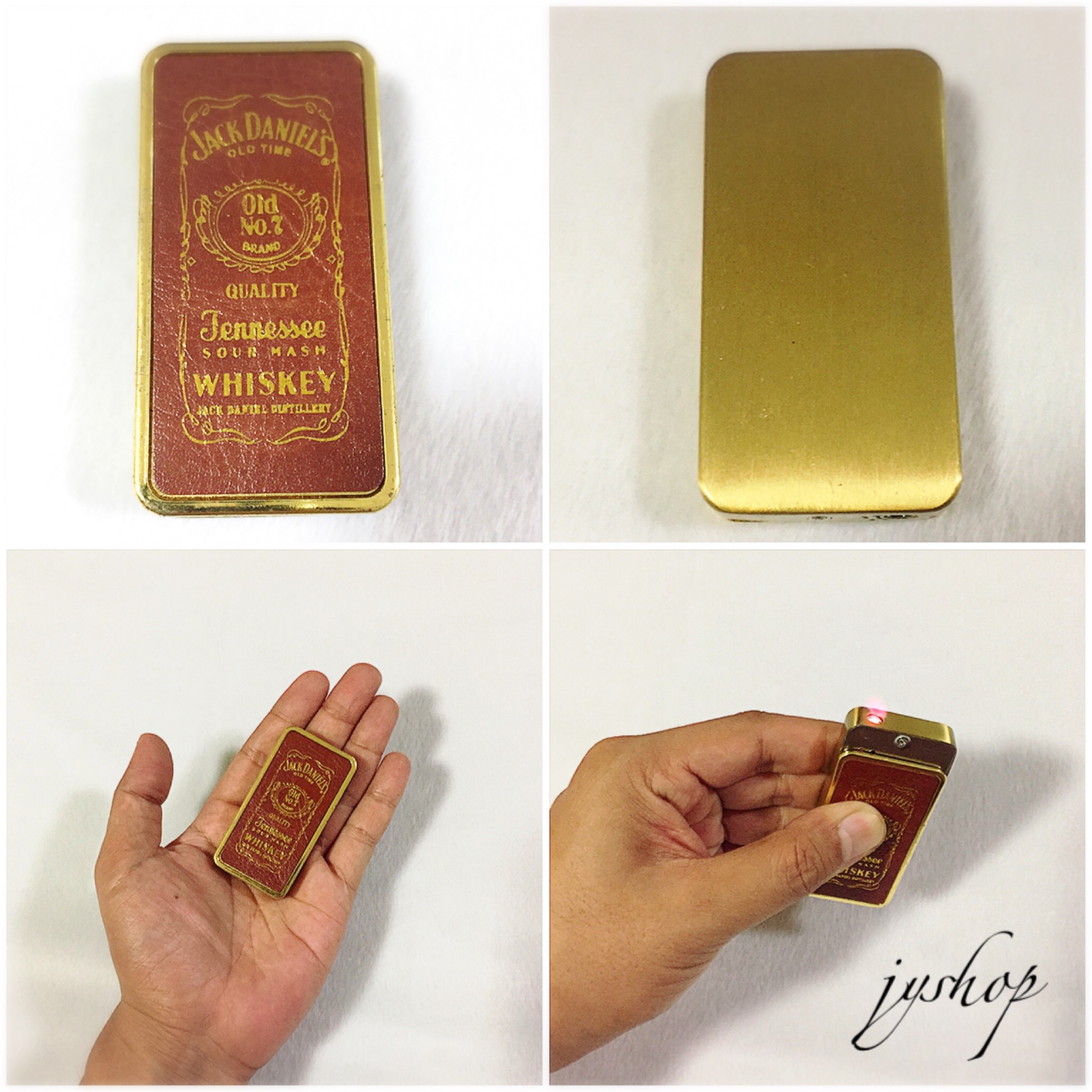 ไฟแช็คฟู่หนัง ลาย Jack Daniels