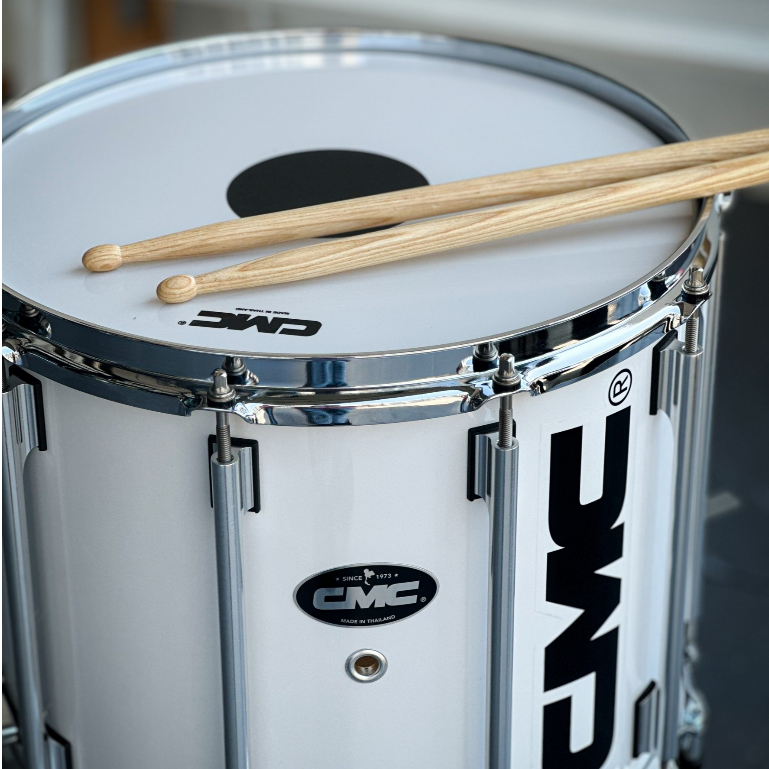 กลองพาเหรด CMC 14 นิ้ว รุ่น CM-ALC14 มาร์ชชิ่ง Marching กลองเดินแถว กลองใหญ่มาร์ชชิ่ง ฟรี ไม้กลอง 1 คู่