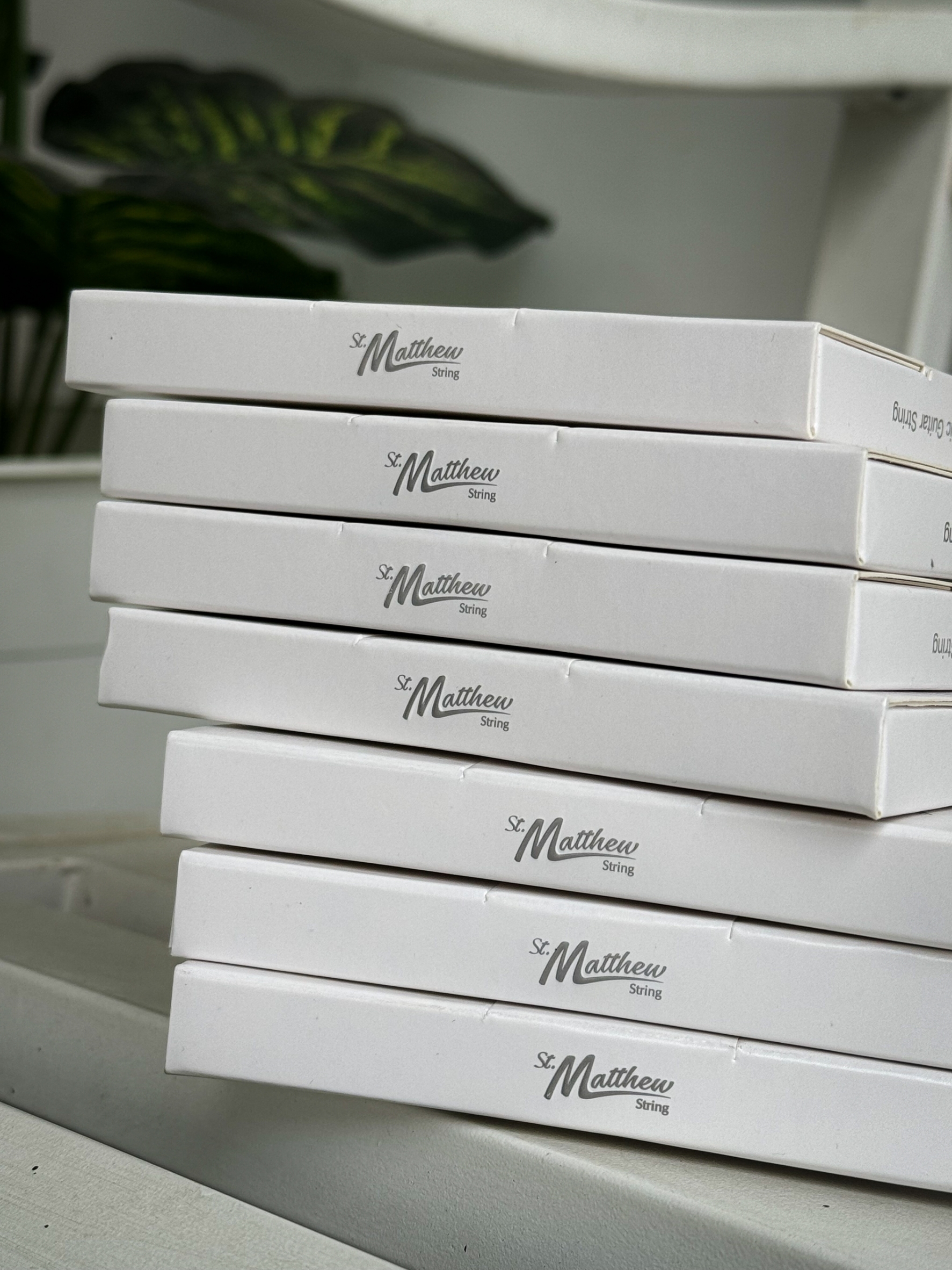 St.Matthew สายกีต้าร์โปร่ง เบอร์ 10 / 11 / 12 เคลือบกันสนิม เสียงสว่าง ใส พุ่งกังวาน แท้