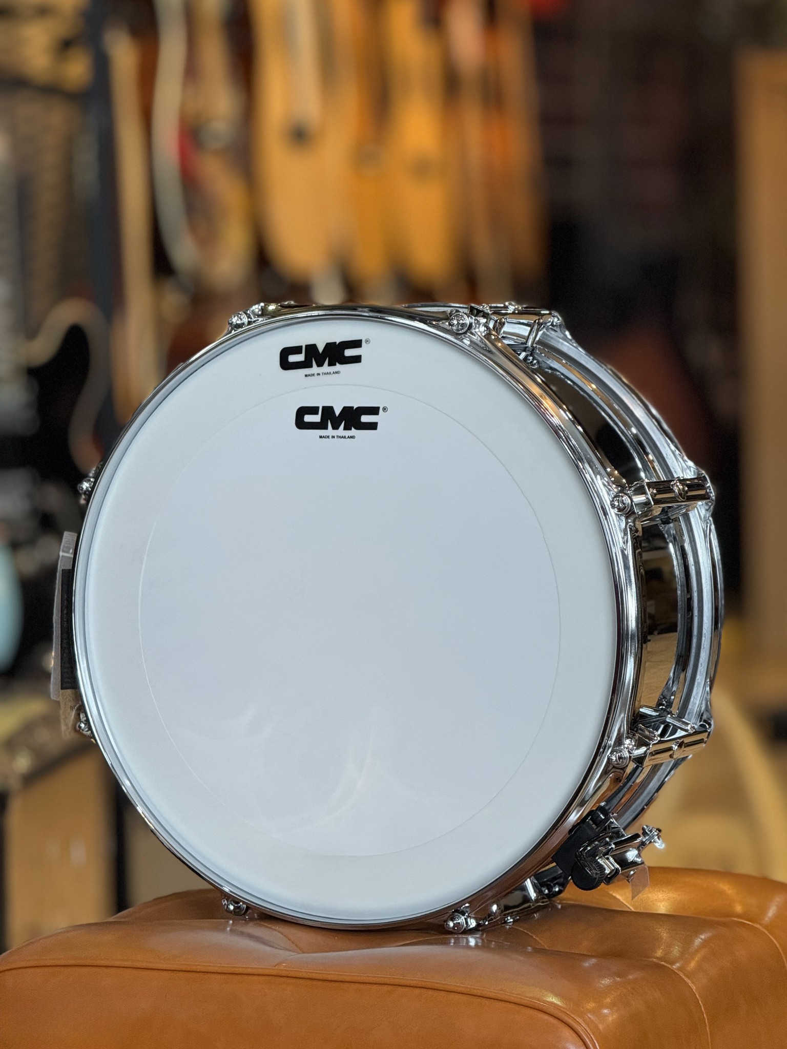 CMC Prelude Steel สแนร์เหล็ก CM 311-8C สีโครเมียม 8 หลัก พร้อมประแจ ของแท้ รับประกันสินค้า (คละสีกระเป๋า)