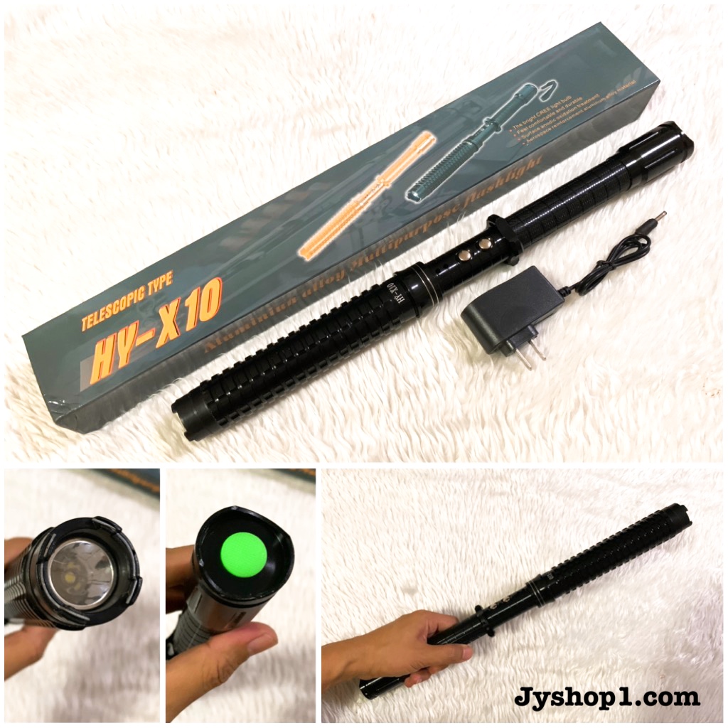 กระบองไฟฉายช็อตไฟฟ้า HY-X10