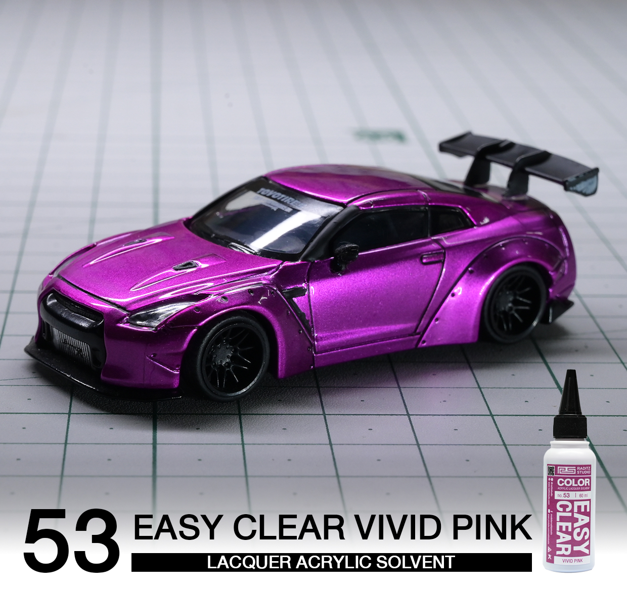 (RS-Raditz) Easy Clear Series NO53 Easy Clear Vivid Pink 60ml