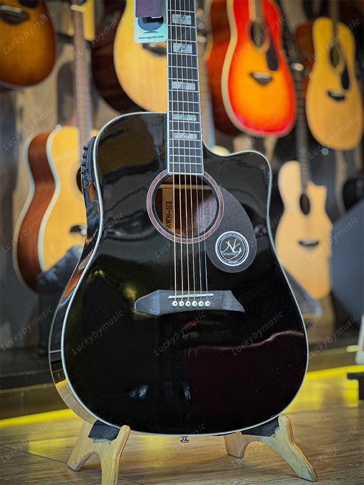 NG Guitar Dawn S1 / N1 กีต้าร์โปร่ง / โปร่งไฟฟ้า ขนาด 41นิ้ว เลือกทรง/เลือกเช็ต