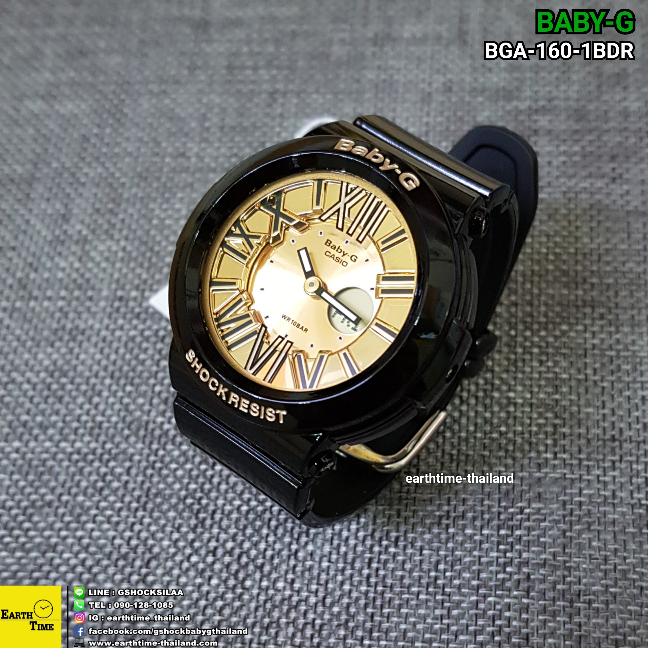 Baby-G ของใหม่แท้100% รับประกัน 1 ปี BGA-160-1BDR