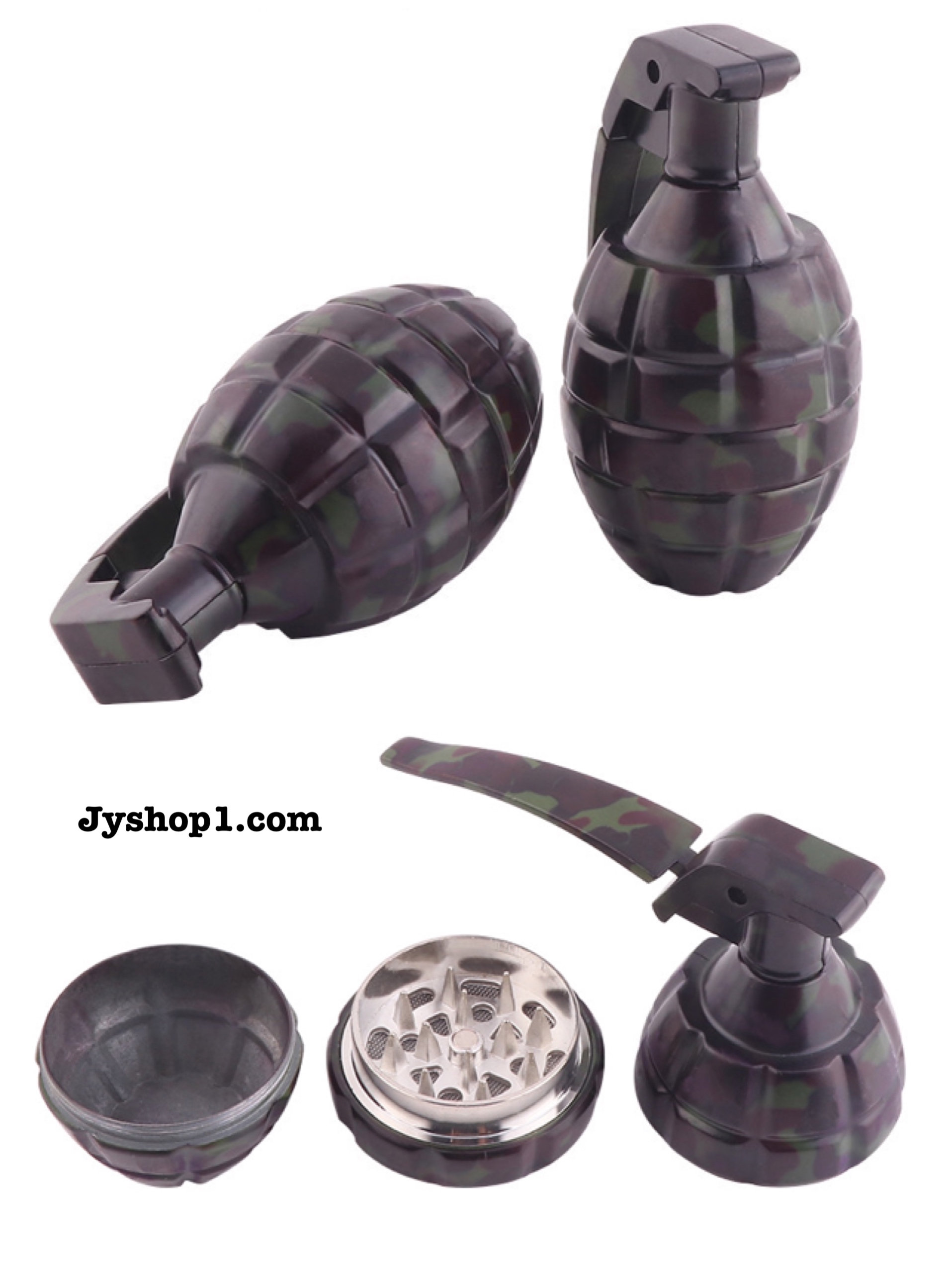 เครื่องบดสมุนไพร ที่บดสมุนไพร 40 mm ทรงระเบิด