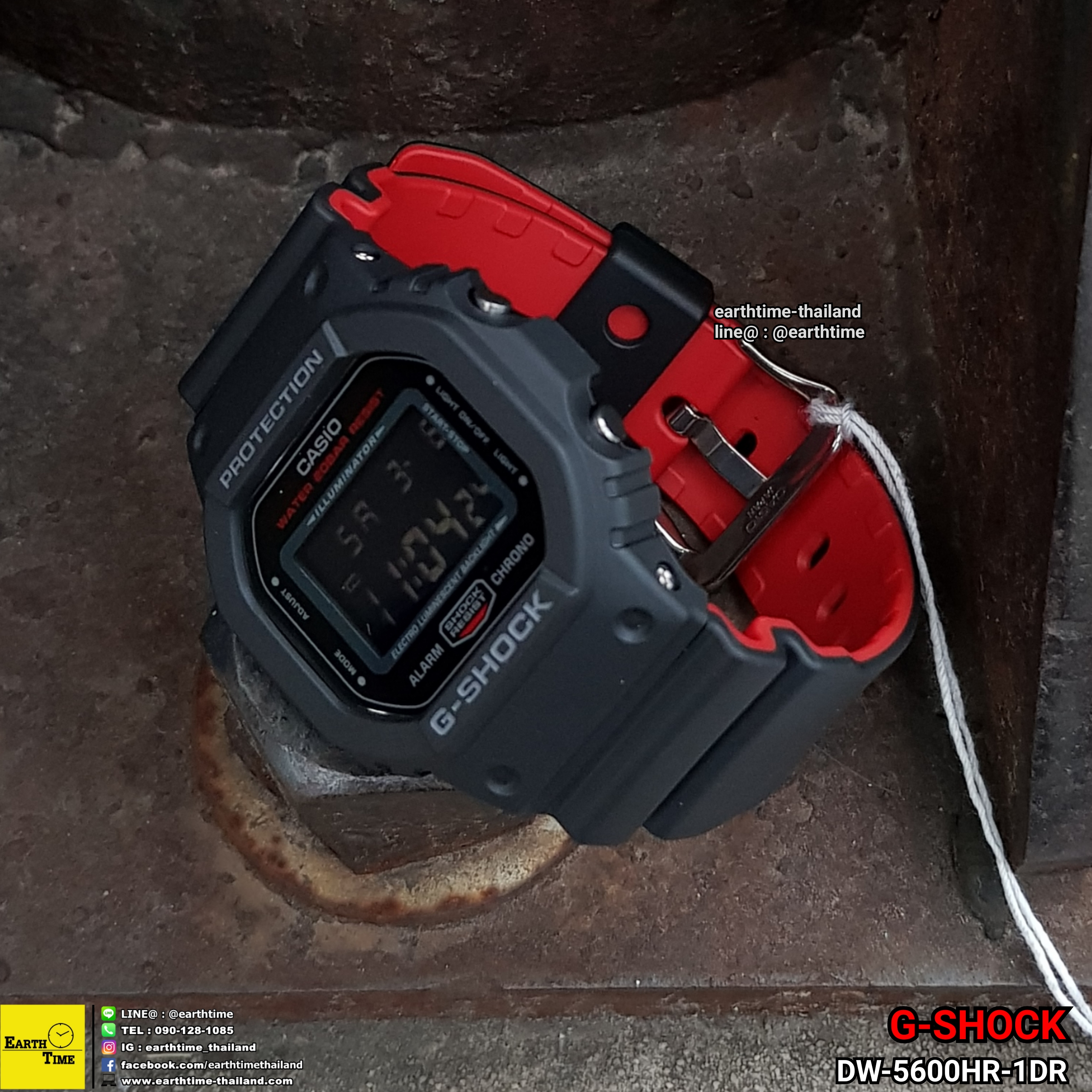 DW-5600HR-1DR G-Shock ของใหม่แท้100% รับประกัน 1 ปี