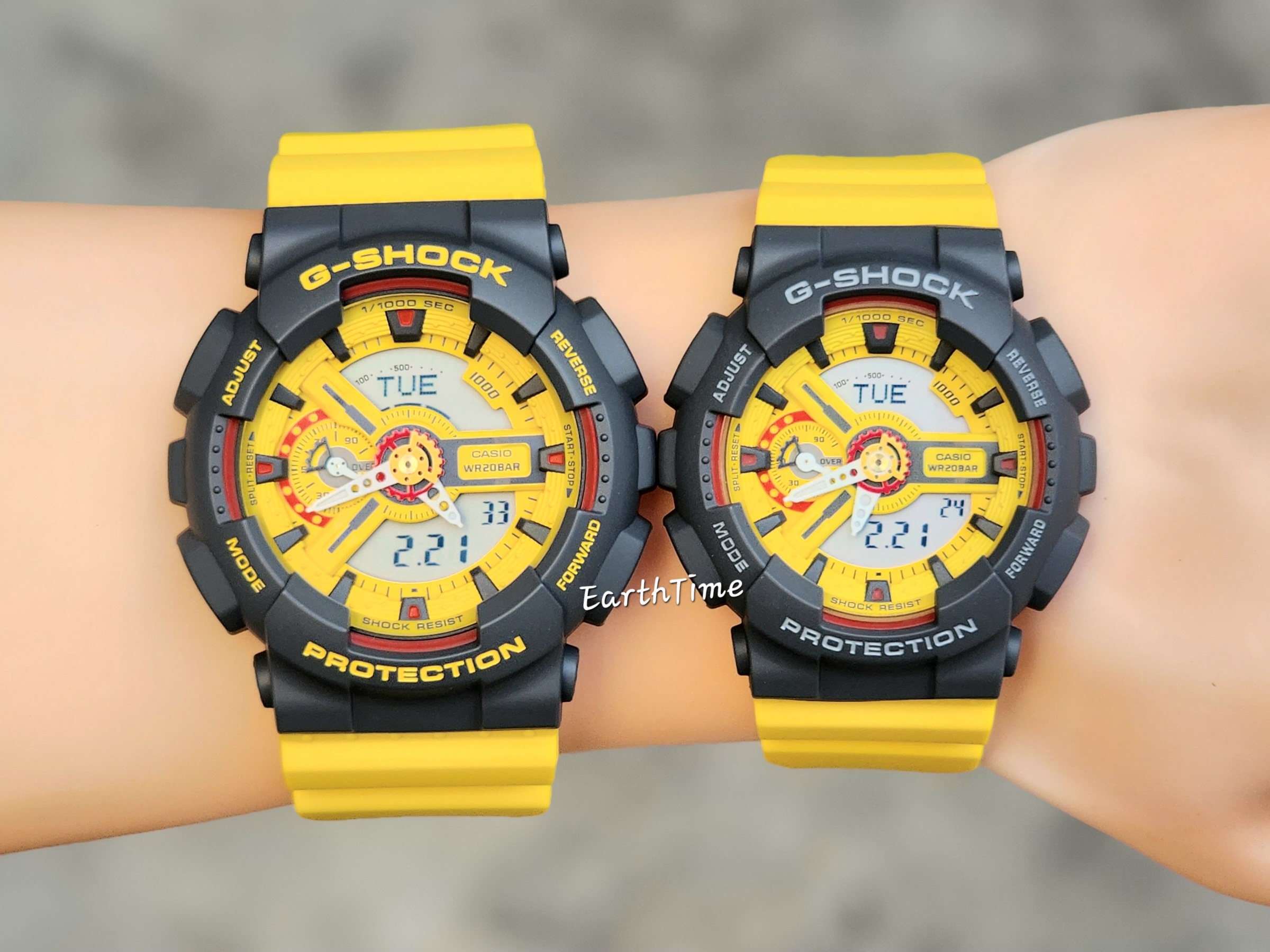 GA-110Y-9A l Classic Yellow G-Shock Series l G-SHOCK