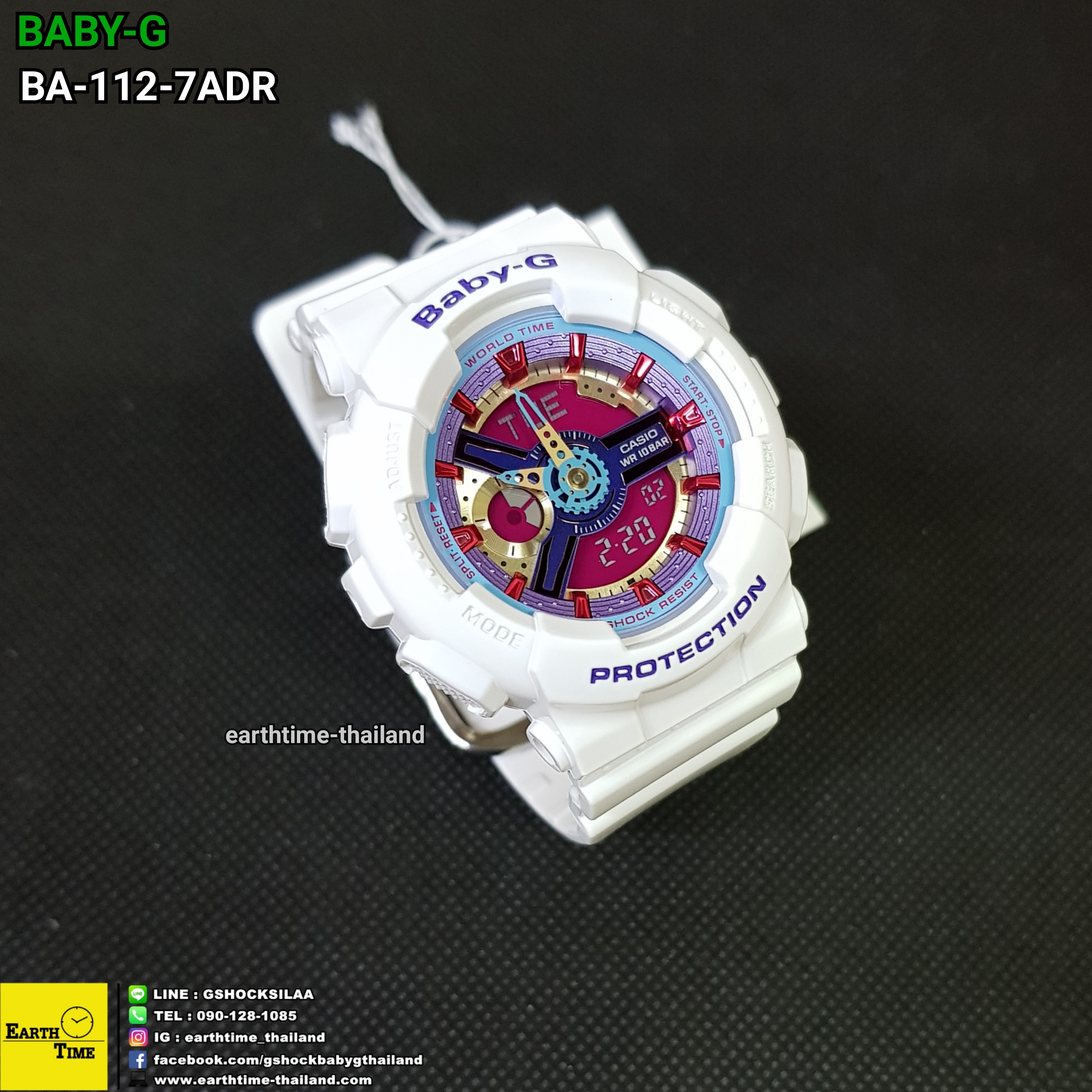 Baby-G ของใหม่แท้100% รับประกัน 1 ปี BA-112-7ADR