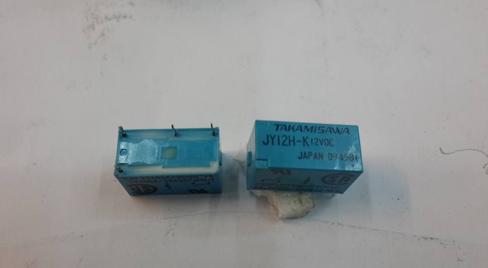 ขาย JY12H-K 12VDCรีเลย์4ขายี่ห้อTAKAMISAWARELAY4PIN JAPANJY12H-KCOIL12VDCราคาตัวละ บาท