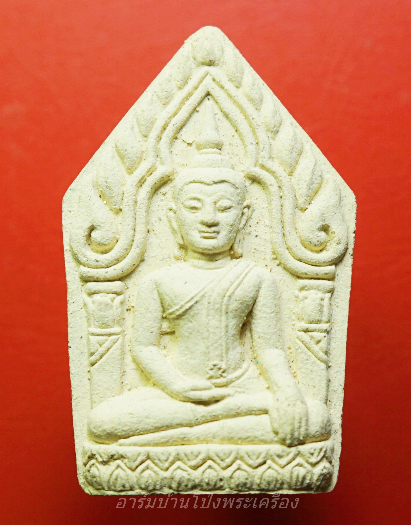 ขุนแผนหลวงปู่เจือ วัดกลางบางแก้ว ฝังตะกรุดเงิน ปี๒๕๕๑ เนื้อผงพุทธคุณ(องค์ที่1)