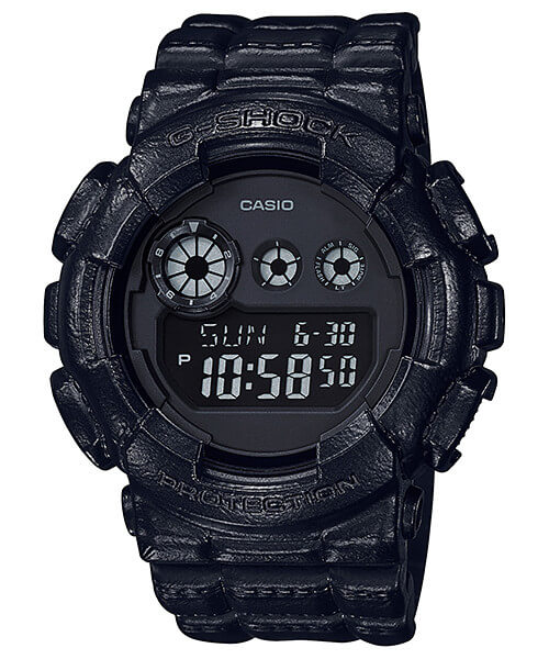 G-Shock Leather Texture Series ของใหม่แท้100% รับประกัน 1 ปี รุ่น GD-120BT-1DR