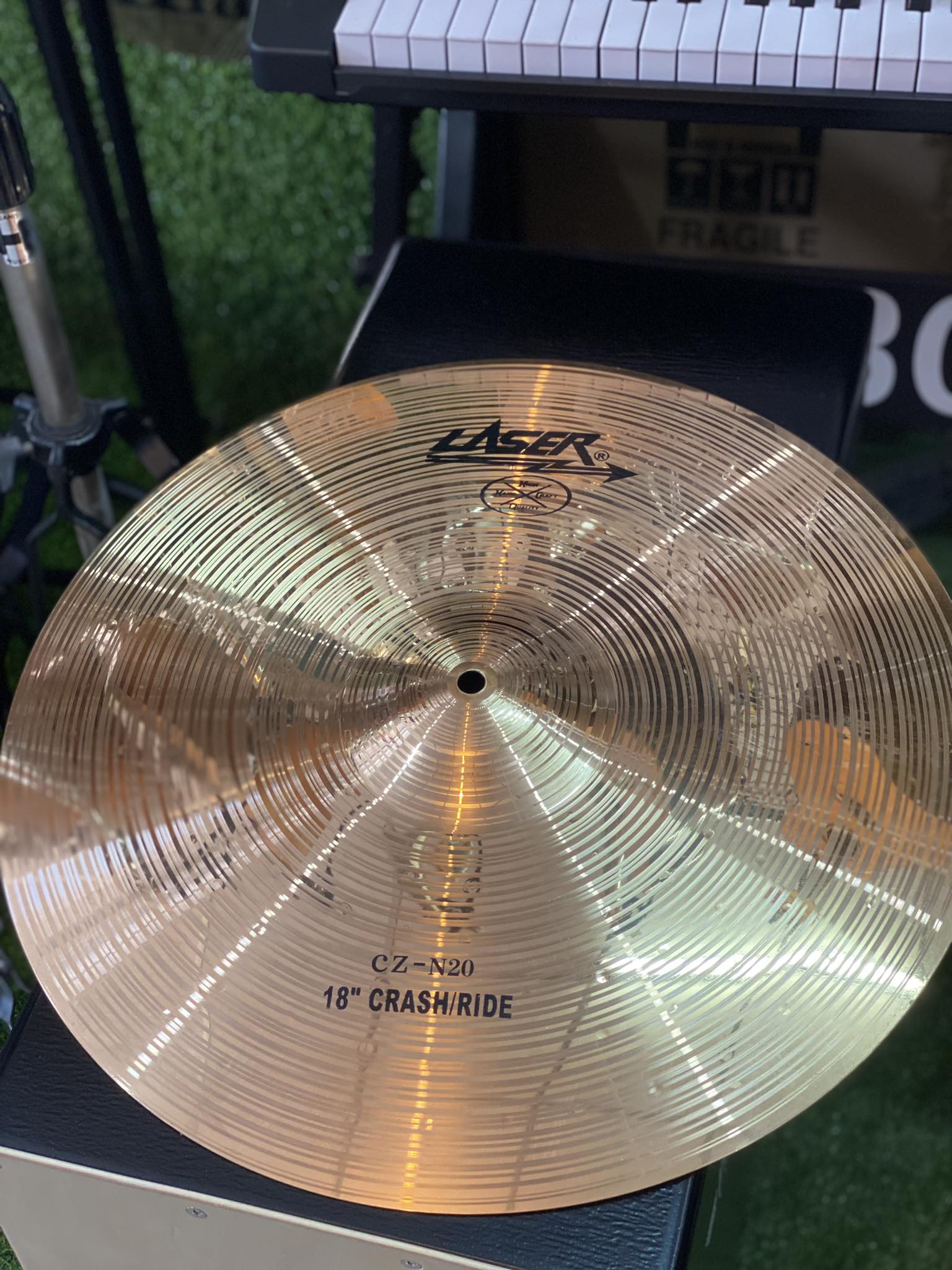 [ พร้อมส่ง ] ฉาบ LASER รุ่น CZ - N20 ขนาด 18 นิ้ว คุณภาพเยี่ยม ราคาพิเศษกว่าใคร