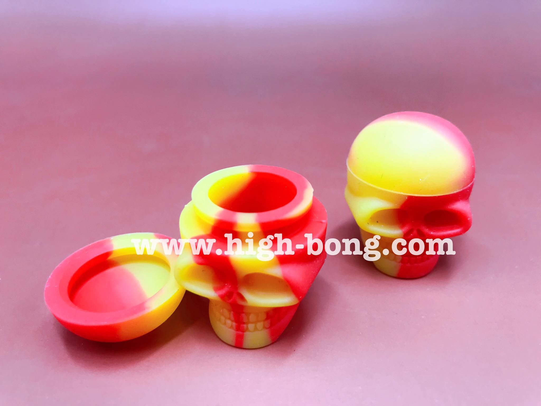 Skull Silicone pocket wax