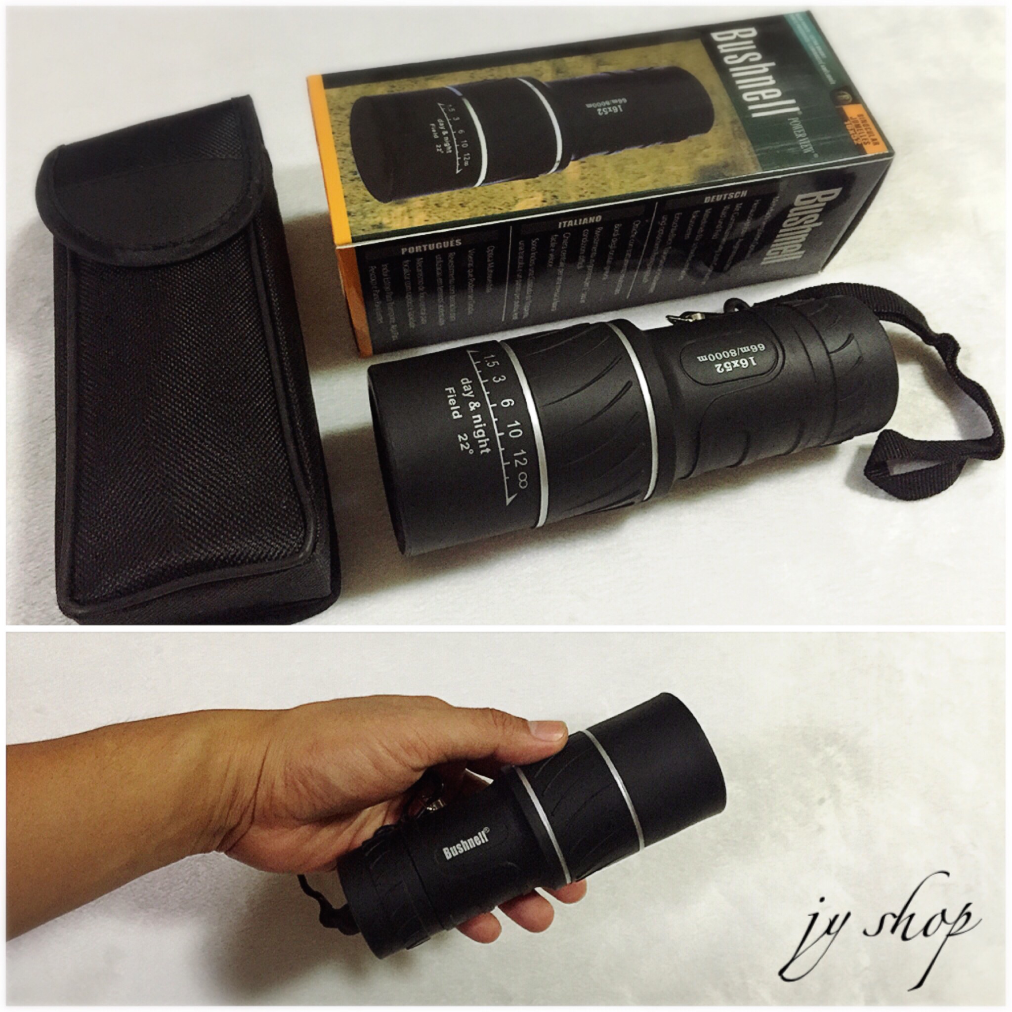 กล้องส่องทางไกลแบบตาเดียว Bushnell 16x52