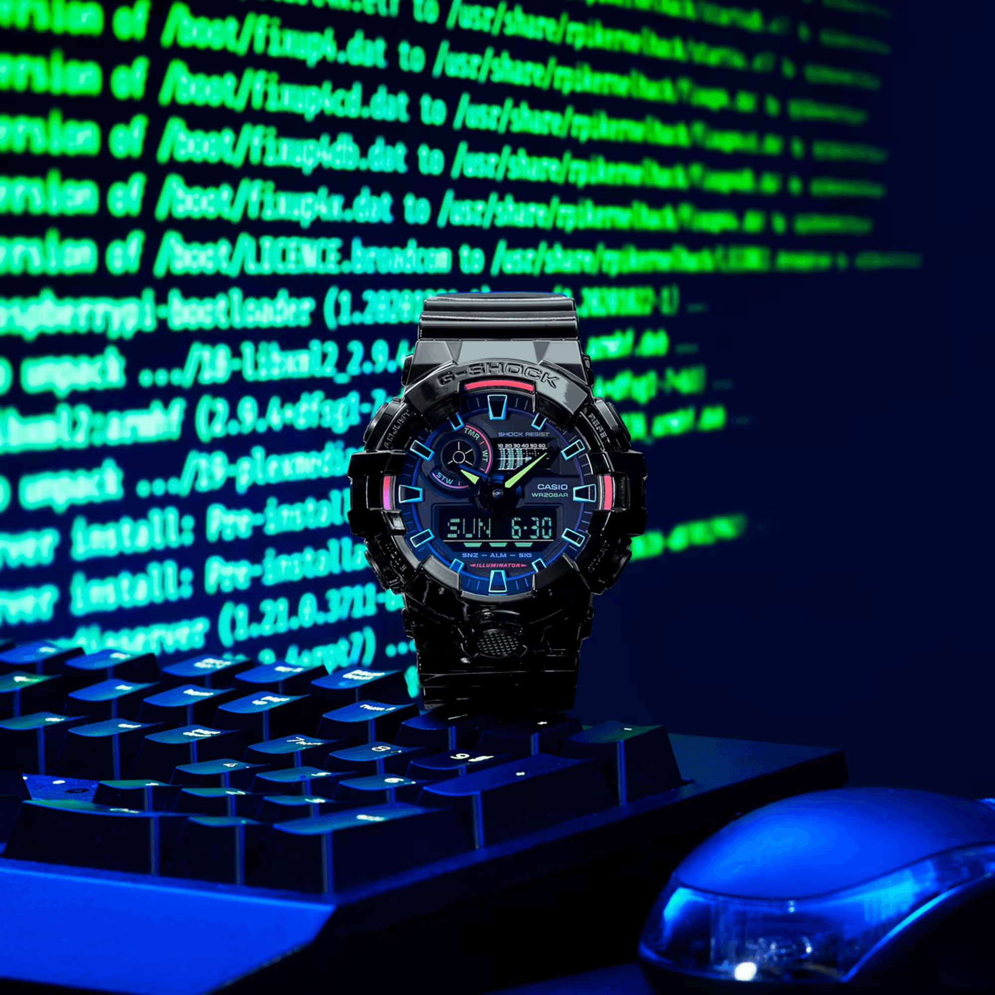 GA-700RGB-1A l Virtual Rainbow Series l G-SHOCK