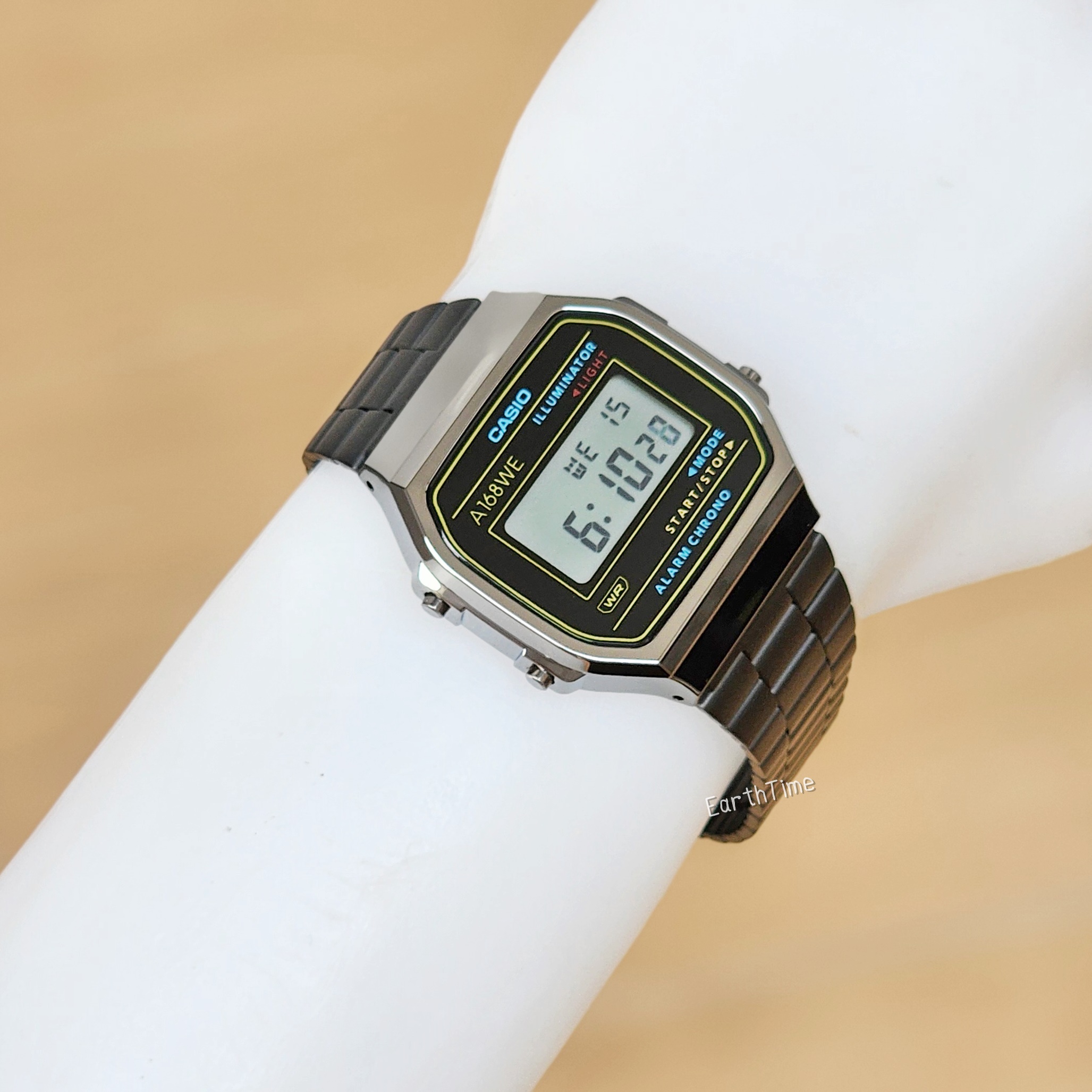 A168WEHB-1A l CASIO DATA BANK DIGITAL