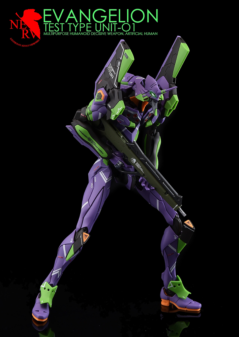 Water Decal 019 RG1/144 Evangelion Unit-01 ยี่ห่อ Ghost-Decal
