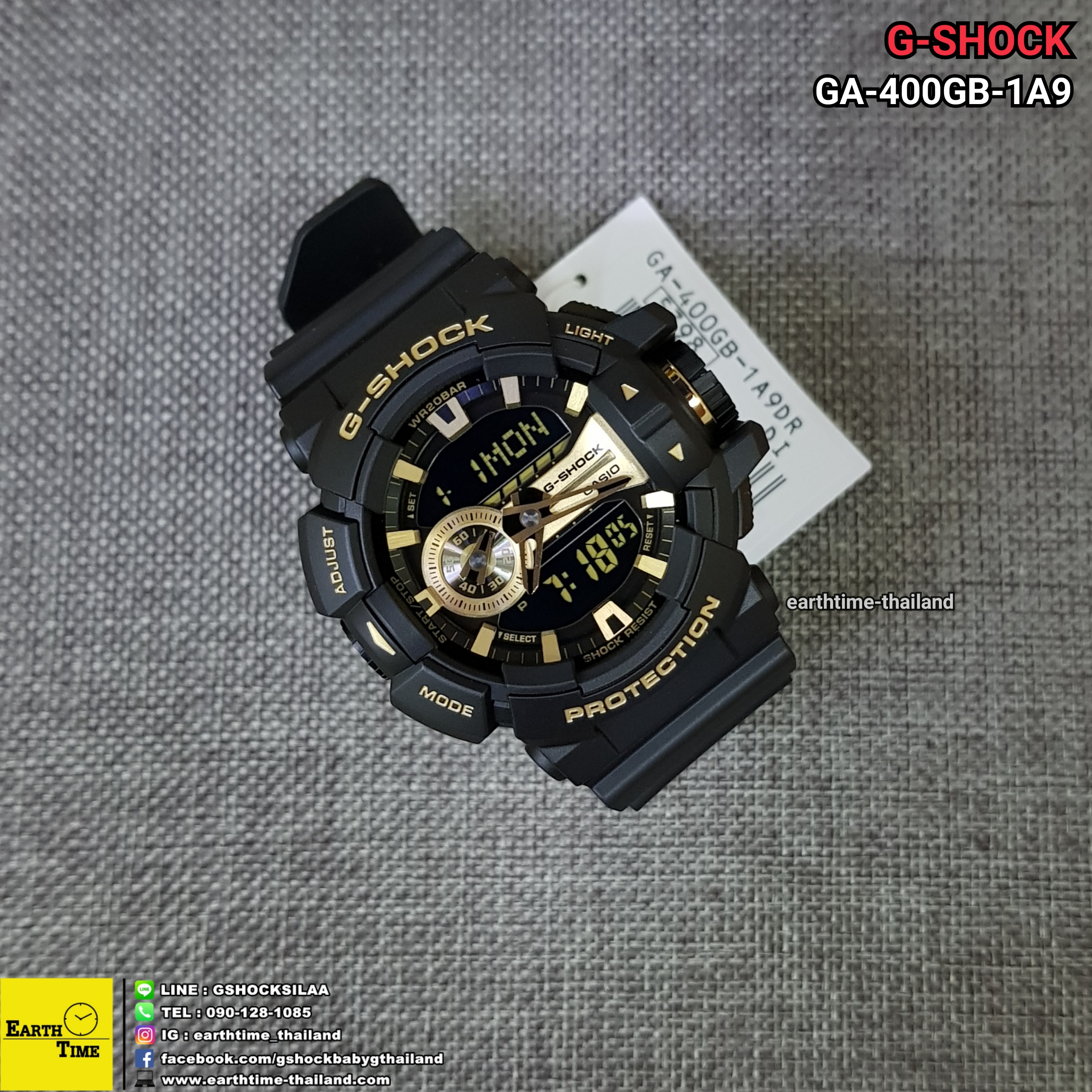 G-Shock ของใหม่แท้100% รับประกัน 1 ปี GA-400GB-1A9DR