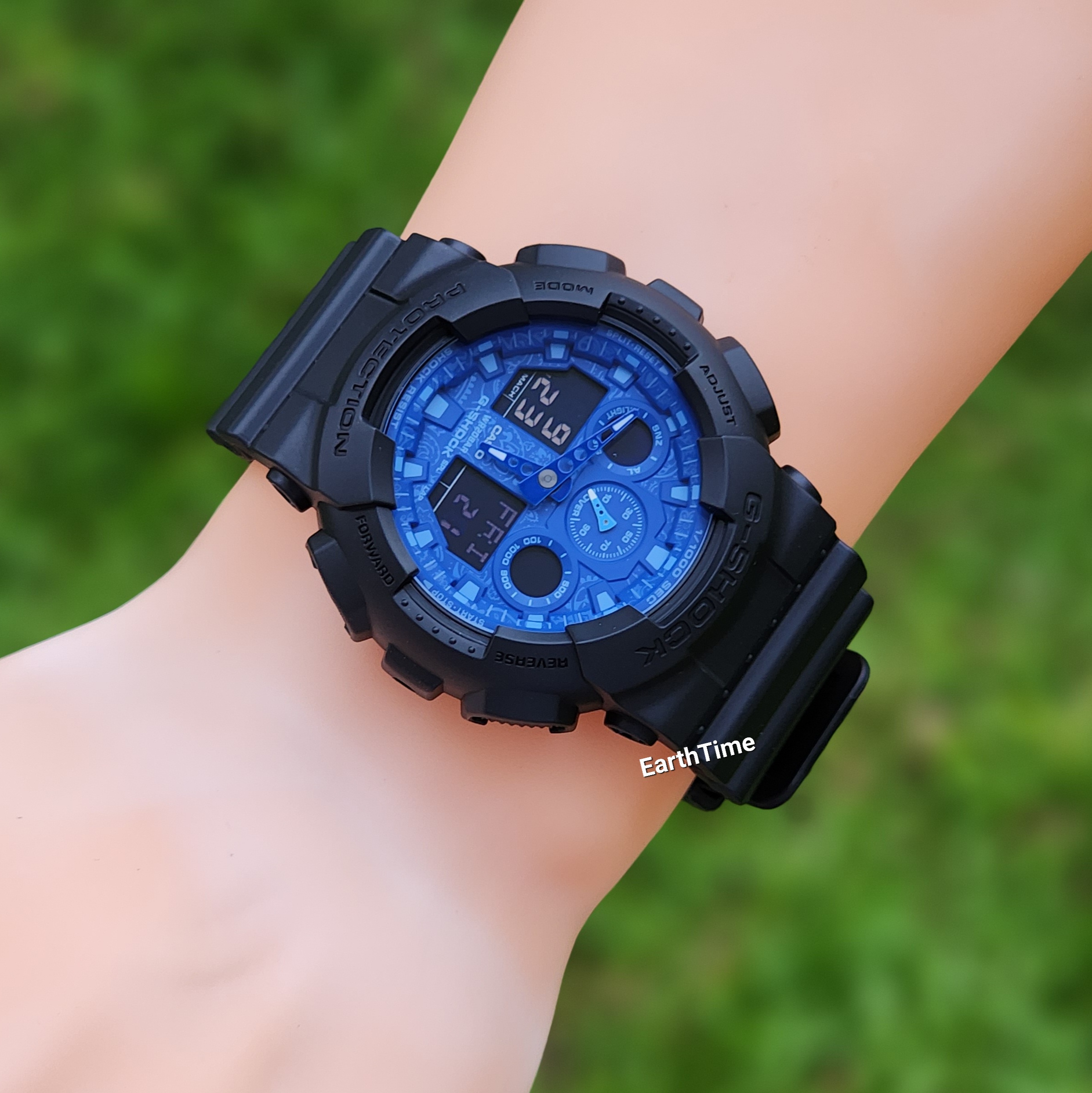 GA-100BP-1A l G-Shock l Blue Paisley Series l ของใหม่แท้100%