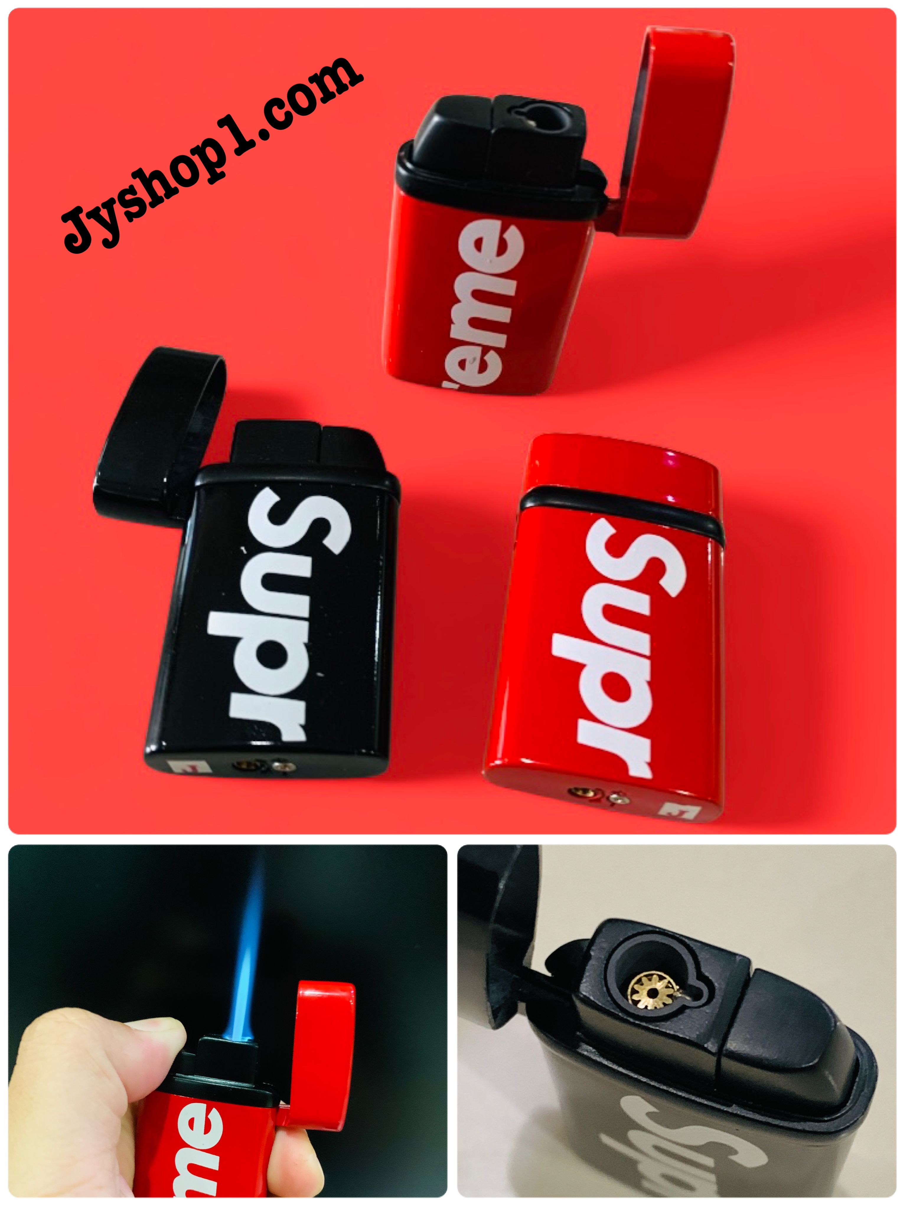 ไฟแช็ค ไฟฟู่ เปิดฝา Supreme 862 พร้อมส่ง ราคาถูก