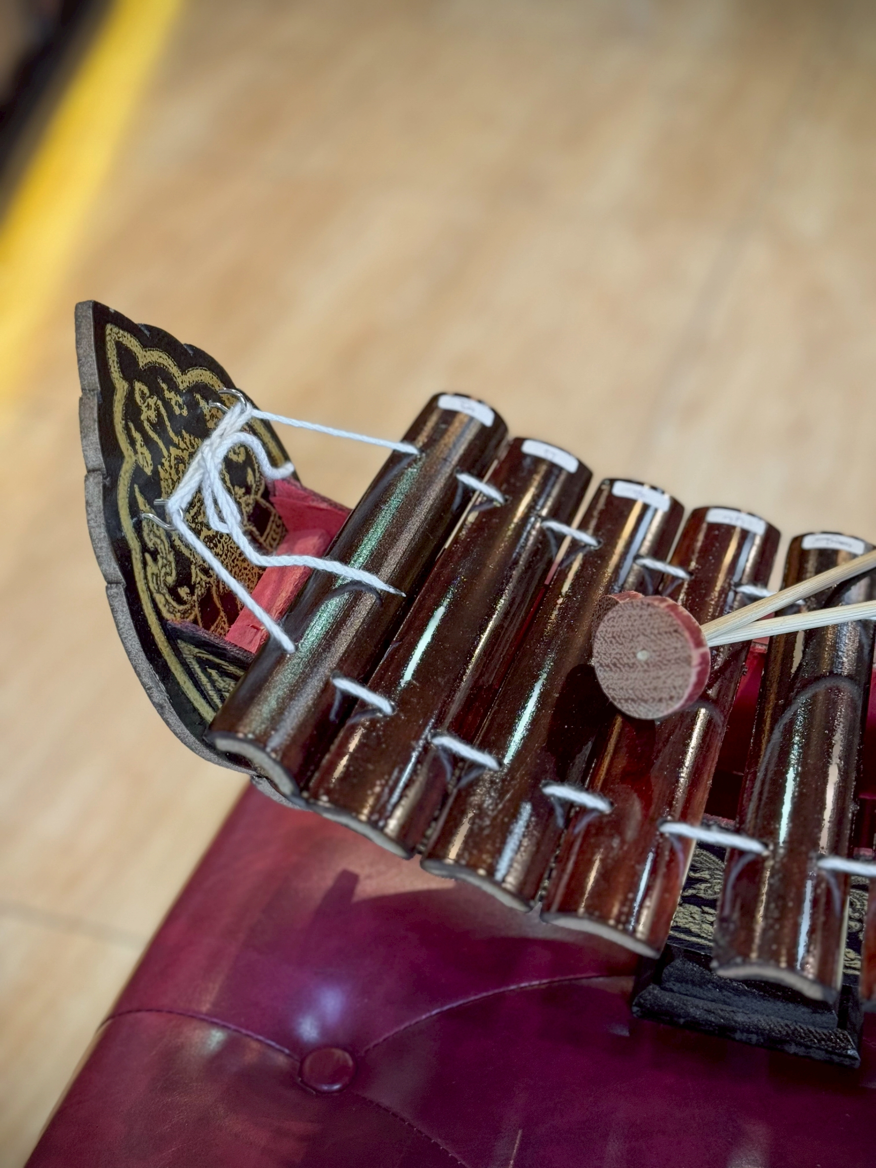 ระนาดเอก สำหรับเด็ก ลูกระนาด 10 ราง ทำจากไม้จริง ระนาด พร้อมไม้ตี ระนาด ระนาดสำหรับเด็ก เลือกสีได้ ใช้งานได้จริง