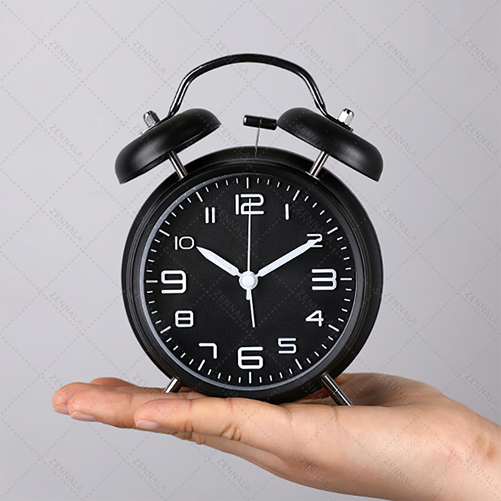 กล้องนาฬิกาปลุก สีดำ IP CAM HD WIFI