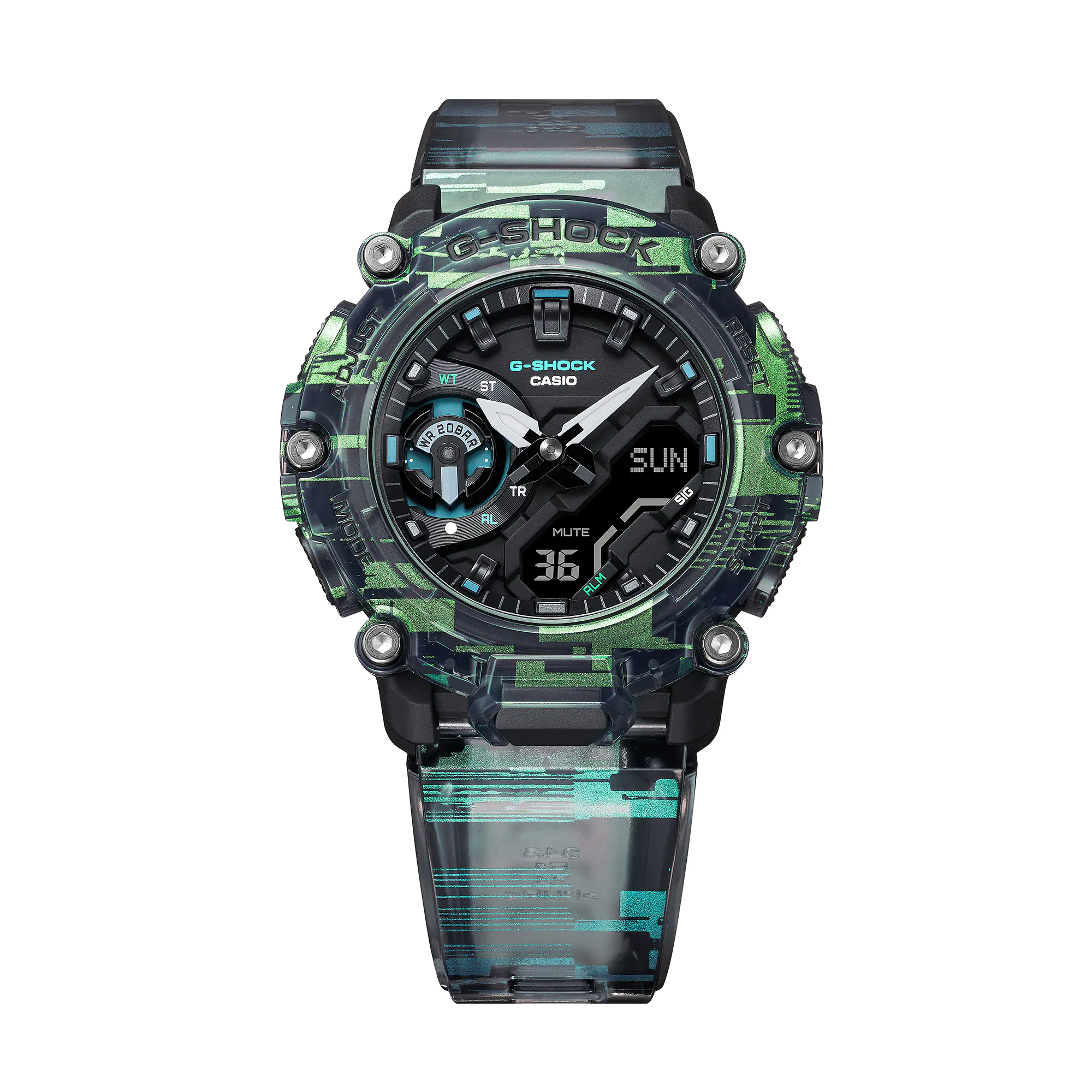 GA-2200NN-1A l Digital Glitch Series l ของใหม่แท้100%