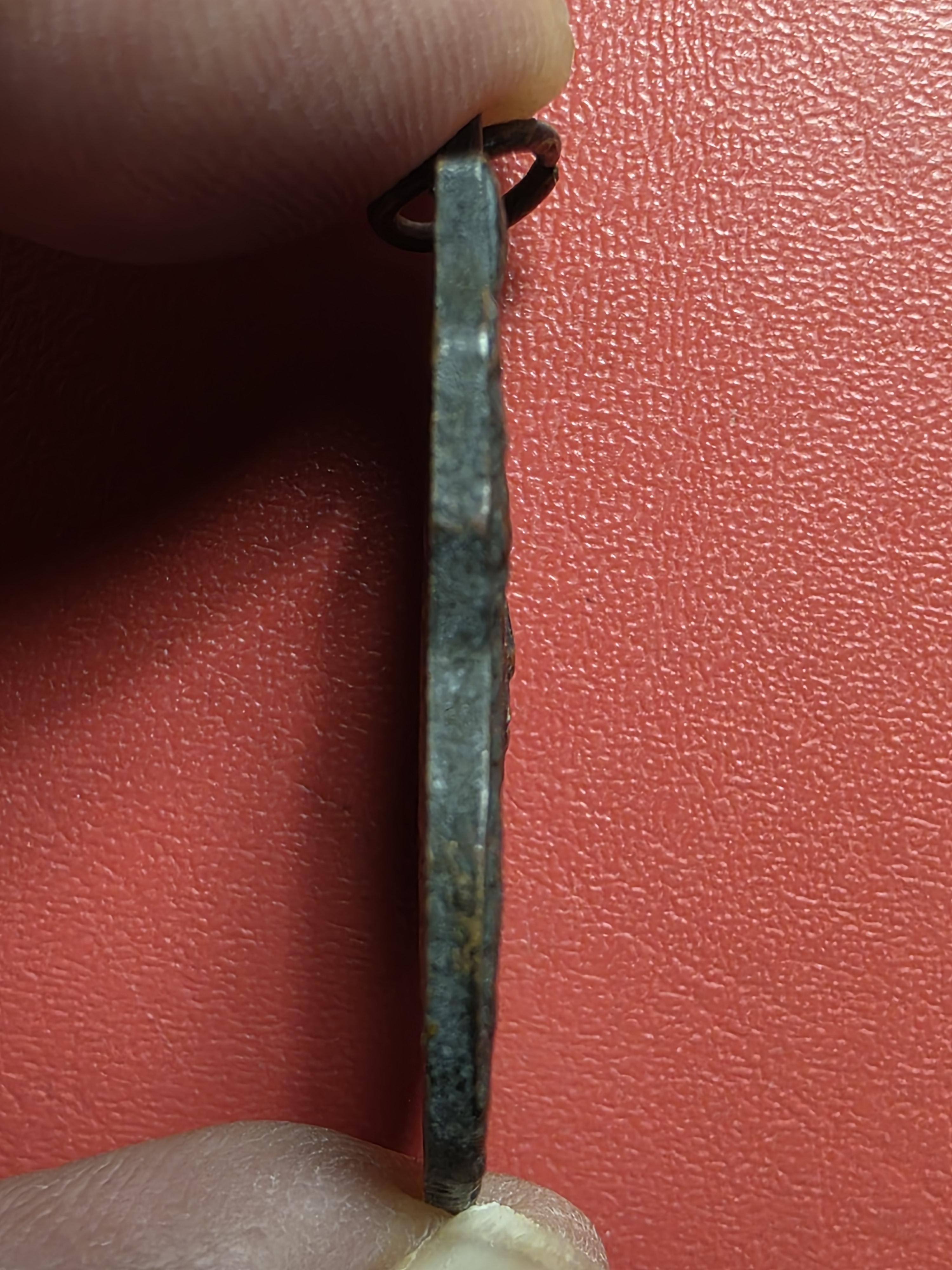 หลวงพ่อพุฒ วัดกลางบางพระ เหรียญเสมา ปี๒๕๓๓ เนิ้อทองแดง(องค์ที่1)