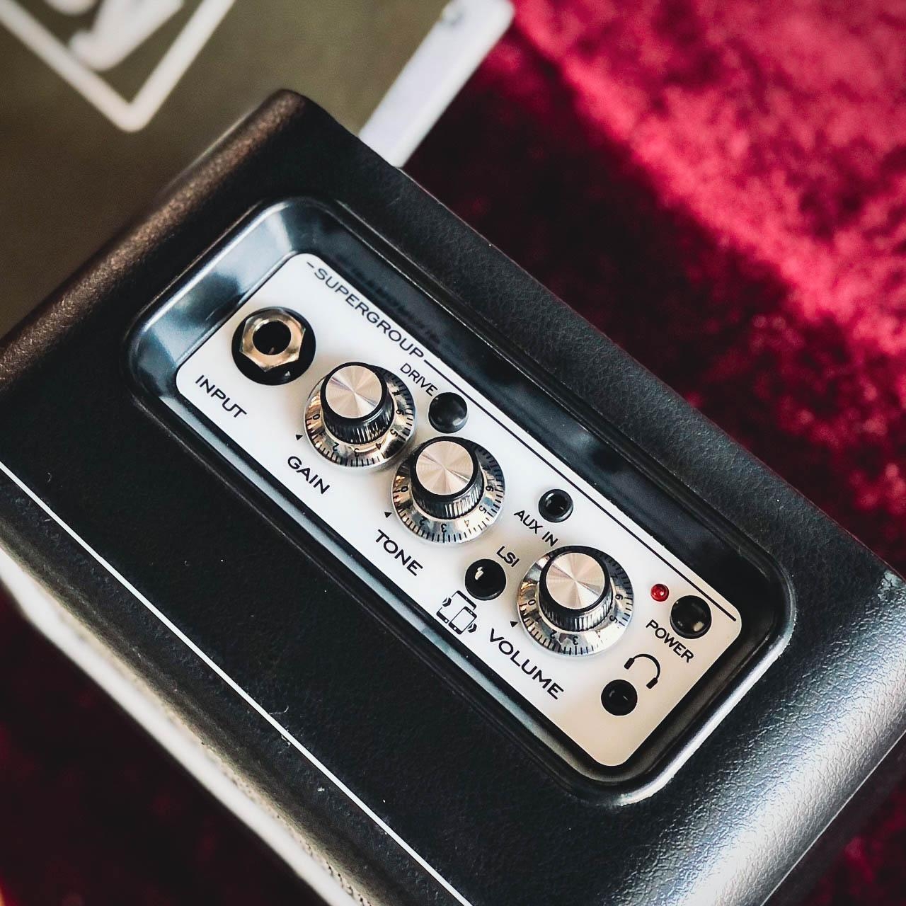 [ประกันศูนย์!💥] Amp Laney MINI-SUPERG แอมป์กีต้าร์ไฟฟ้า กำลังขับ 3 วัตต์ มีช่อง Aux in ขนาดพกพาง่าย เชื่อมโทรศัพท์ได้