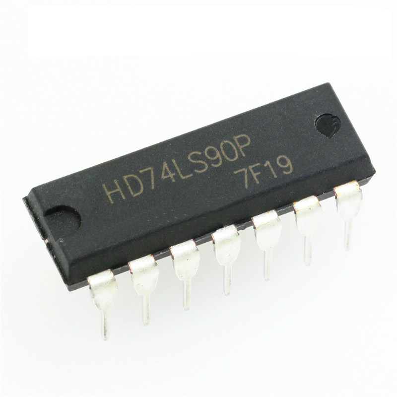HD74LS90PไอซีICตัวถังDIP14ขายี่ห้อฮิตาชิHITACHIราคาตัวล่ะ
