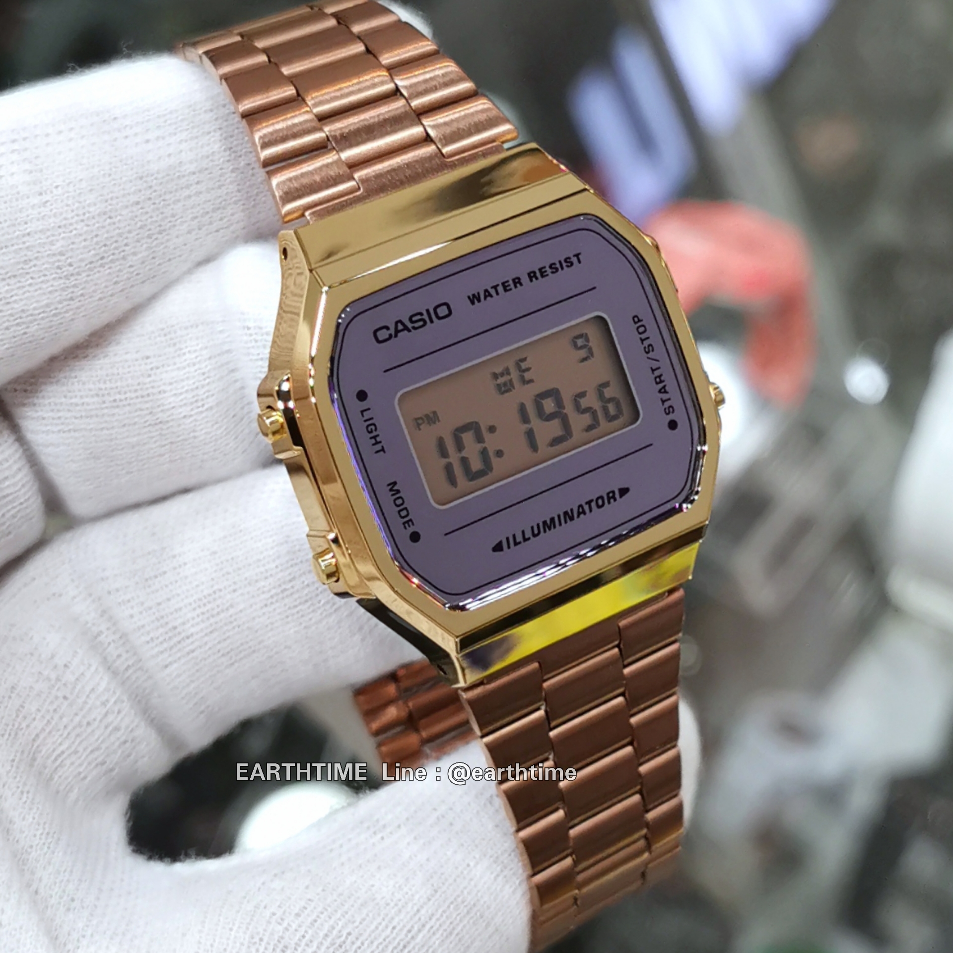 CASIO รุ่น A168WECM-5 DATA BANK DIGITAL