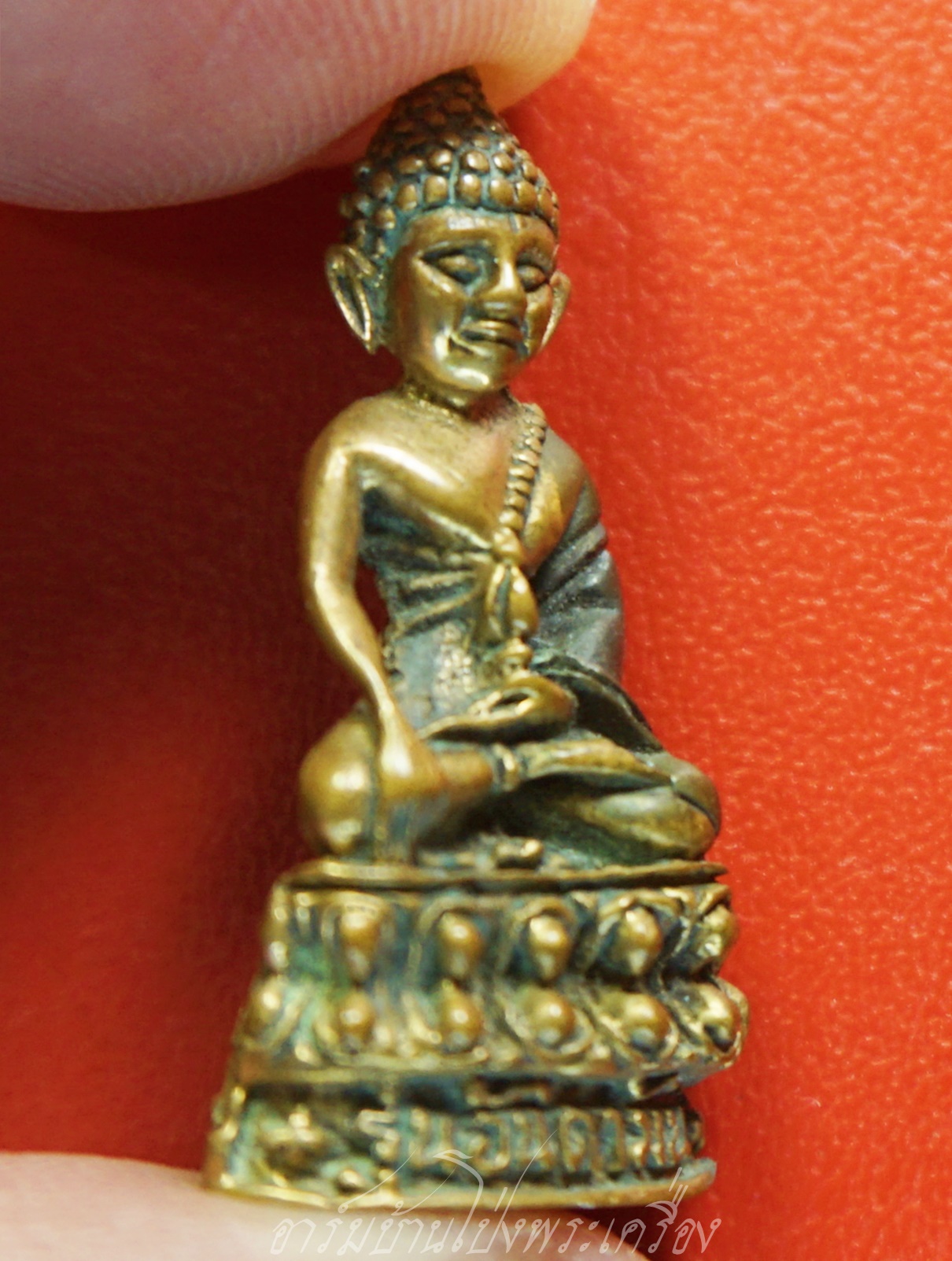 หลวงพ่อจำเนียร วัดถ้ำเสือ พระกริ่งบุญญฤทธิ์ รุ่นอันดามัน จ.กระบี่ ปี๒๕๔๒(องค์ที่1)