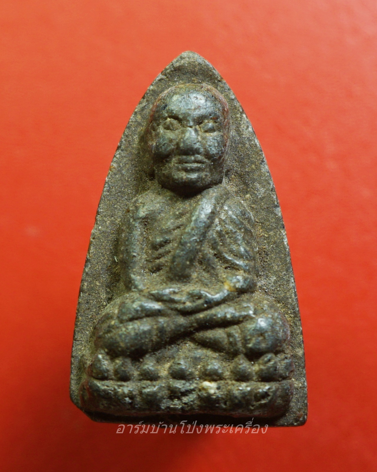 หลวงปู่ทวด ออกวัดสระพัง จ.นครปฐม หลวงปูแผ้วปลุกเสก เนื้อผง(องค์ที่1)