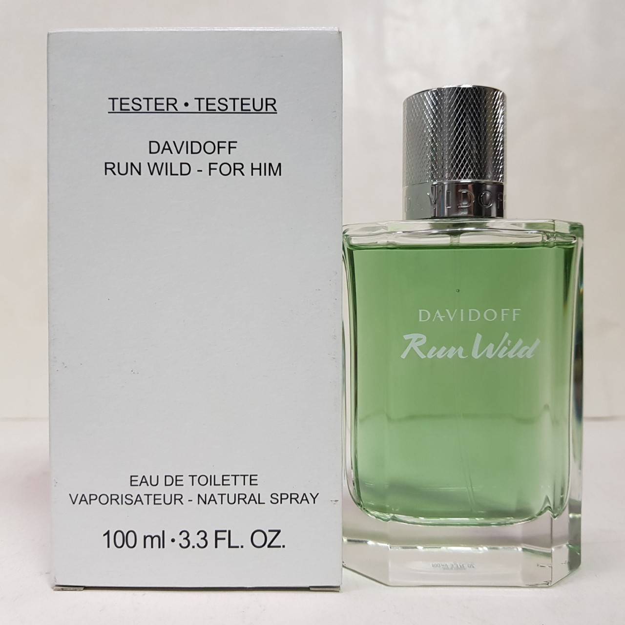 Tester Davidoff Run Wild For Him EDT 100ml. น้ำหอมแท้ 100%