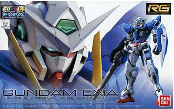 (Bandai-Limited) RG1/144 Gundam Exia Extra Finish Ver. Gunpla Expo