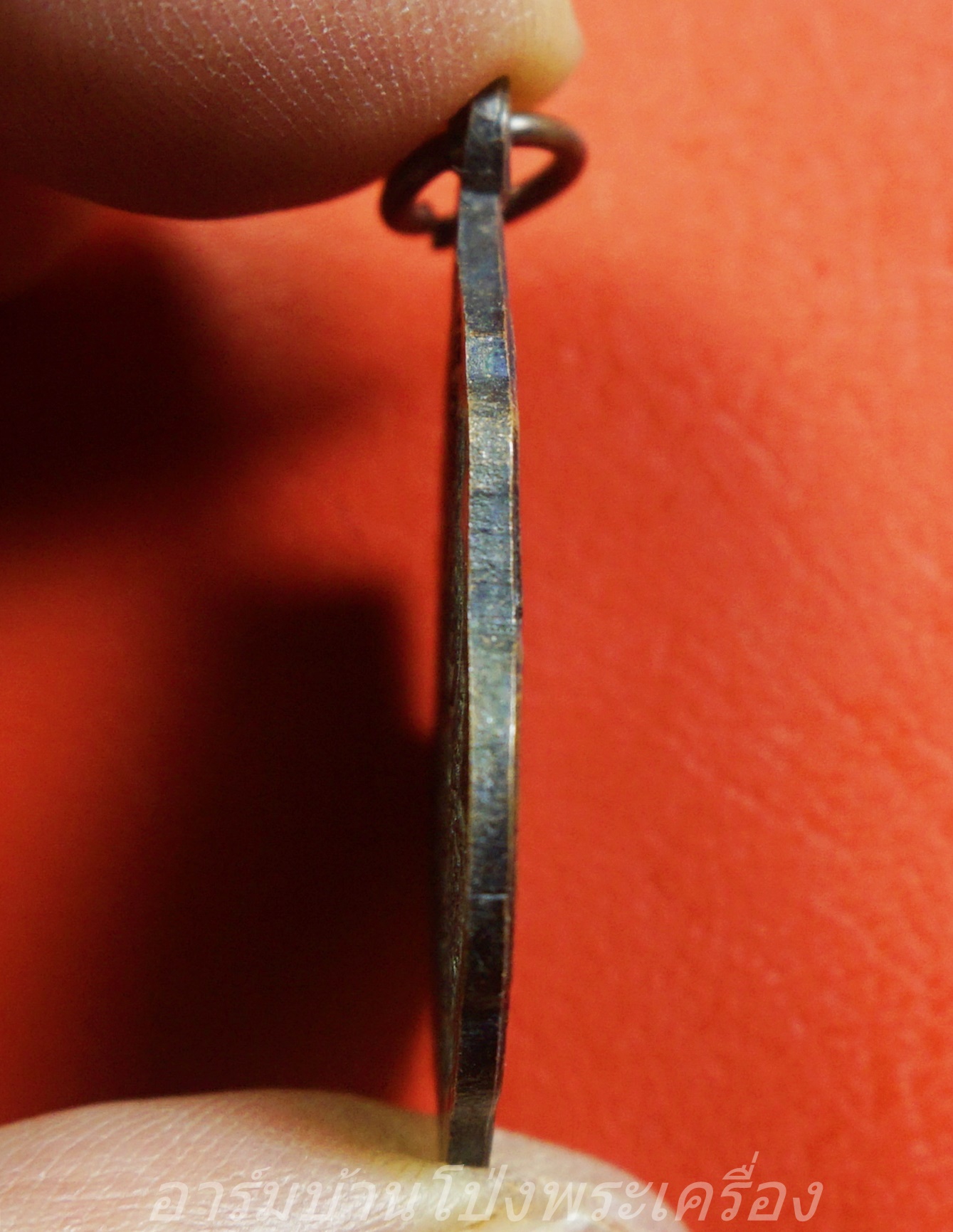 หลวงพ่อแกละ วัดประชุมพลแสน ปี๒๕๒๑ เนื้อทองแดงรมดำ(องค์ที่1)