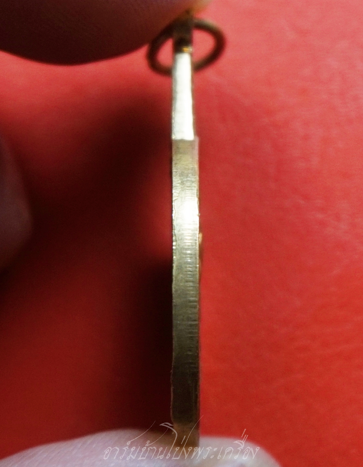 เหรียญพระชัยหลังช้าง สก. ปี 2530 พิธีใหญ่วัดพระแก้ว กะไหล่ทอง(องค์ที่2)