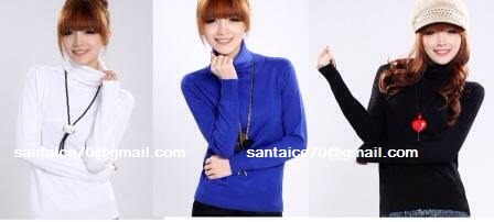 เสื้อคอเต่า ทอไหมพรมขนกระต่ายผสมวูล งานเกรดพรีเมี่ยม 2