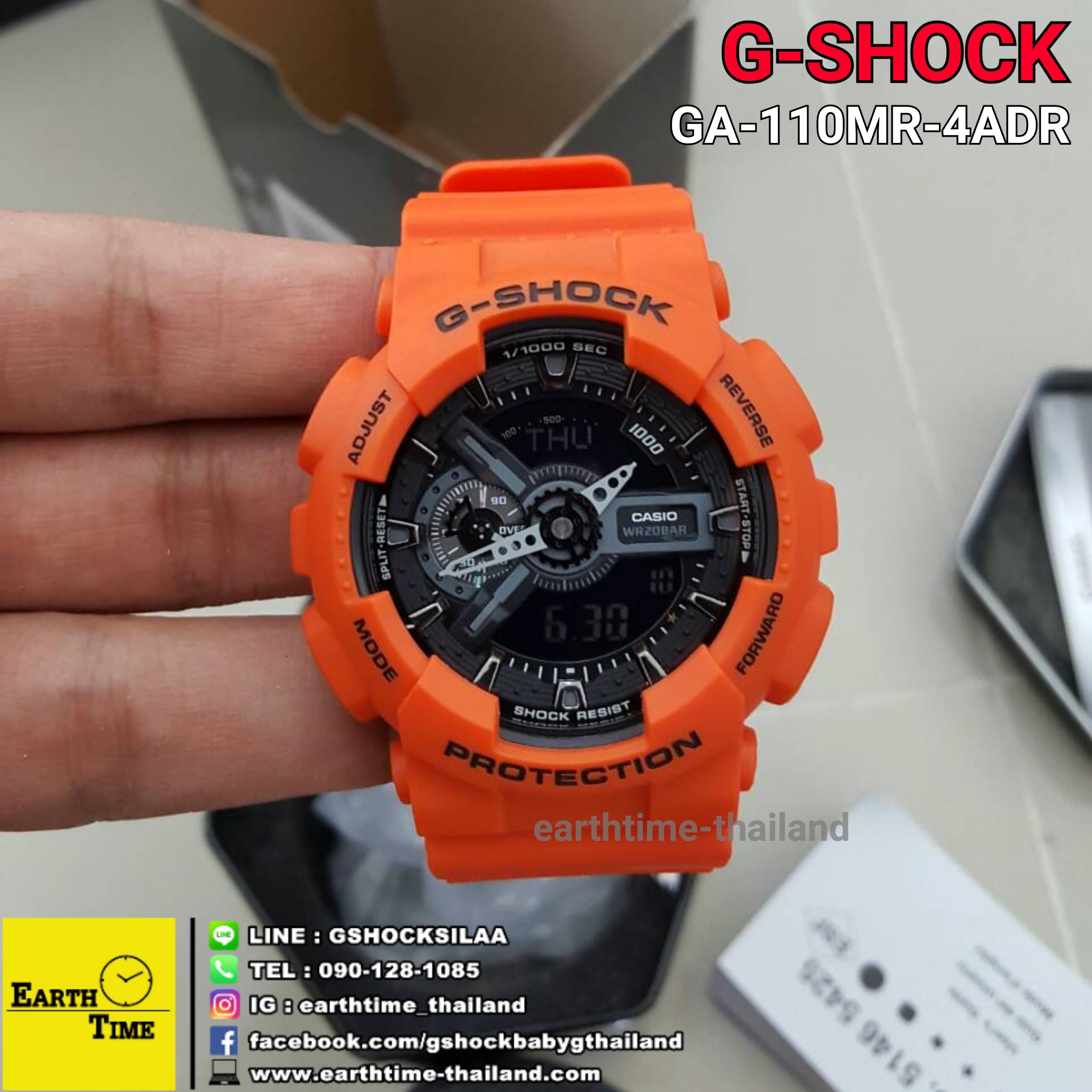 G-Shock ของใหม่แท้100% รับประกัน 1 ปี GA-110MR-4ADR