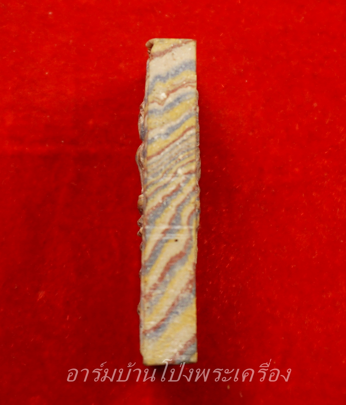 หลวงปู่หนู วัดทุ่งแหลม สมเด็จขาโต๊ะ พิมพ์เล็ก สายรุ้ง(องค์ที่1)