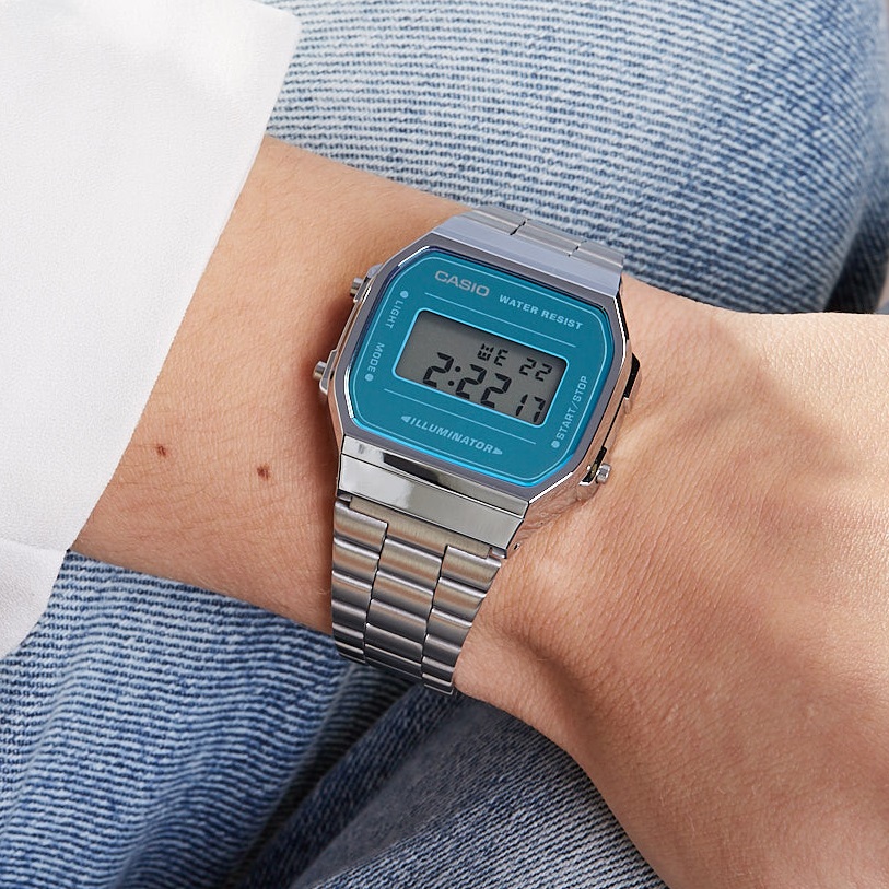 A168WEM-2 l CASIO DATA BANK DIGITAL