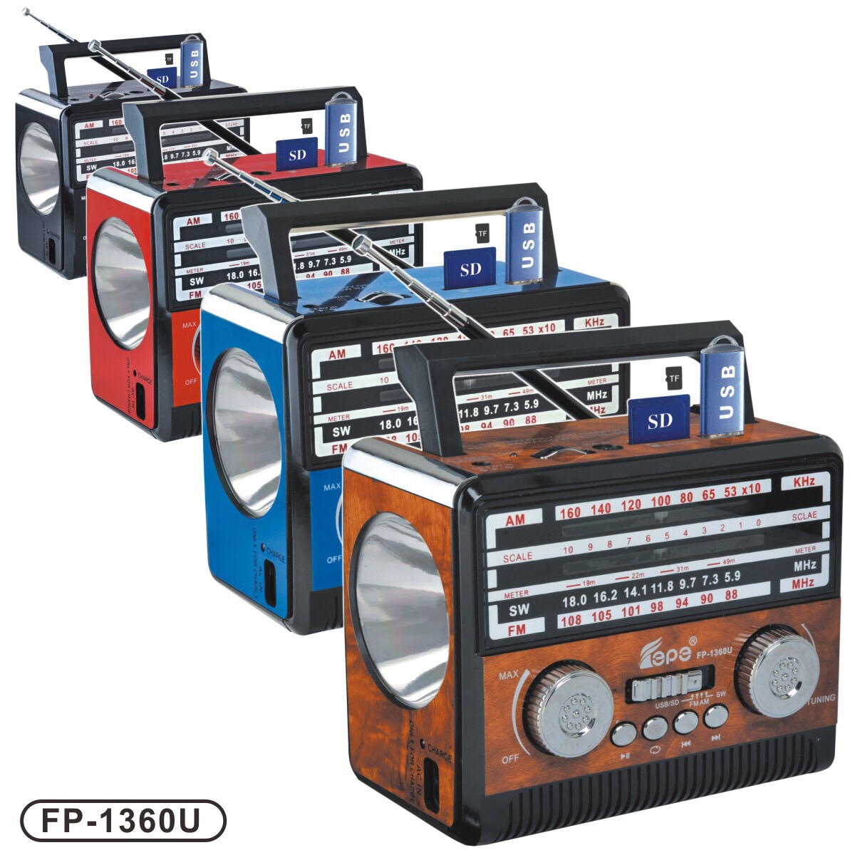 วิทยุ fm FEPE รุ่น FP-1360U
