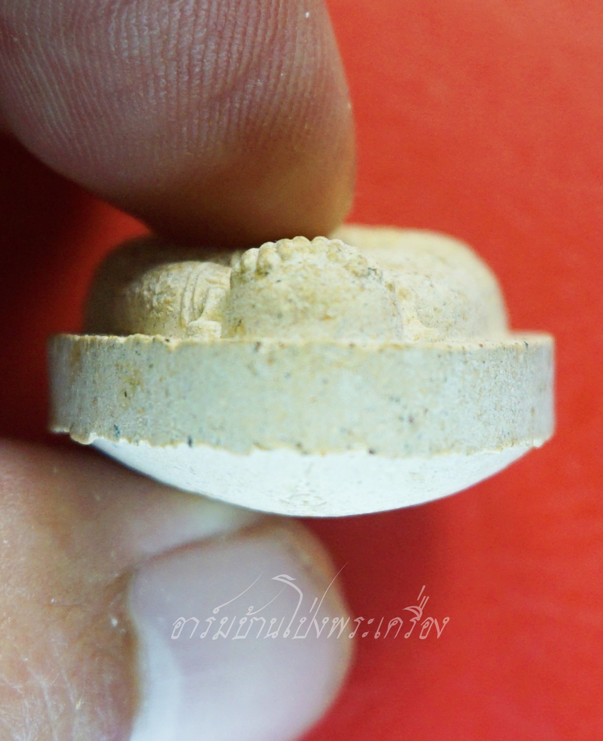 พระควัมปติ ปิดตา วัดหนองอ้อตะวันตก รุ่นยกช่อฟ้า ฝังตะกรุด(องค์ที่1)