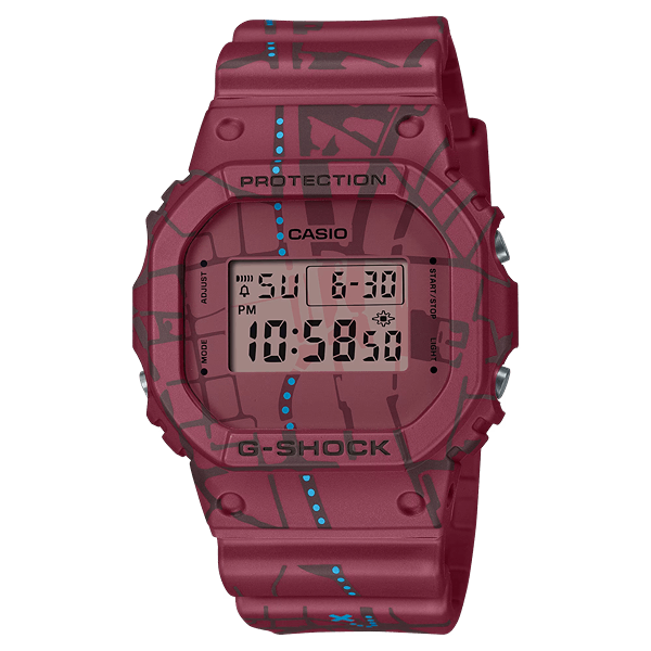 DW-5600SBY-4 l G-Shock Treasure Hunt Series with map of Shibuya l G-SHOCK